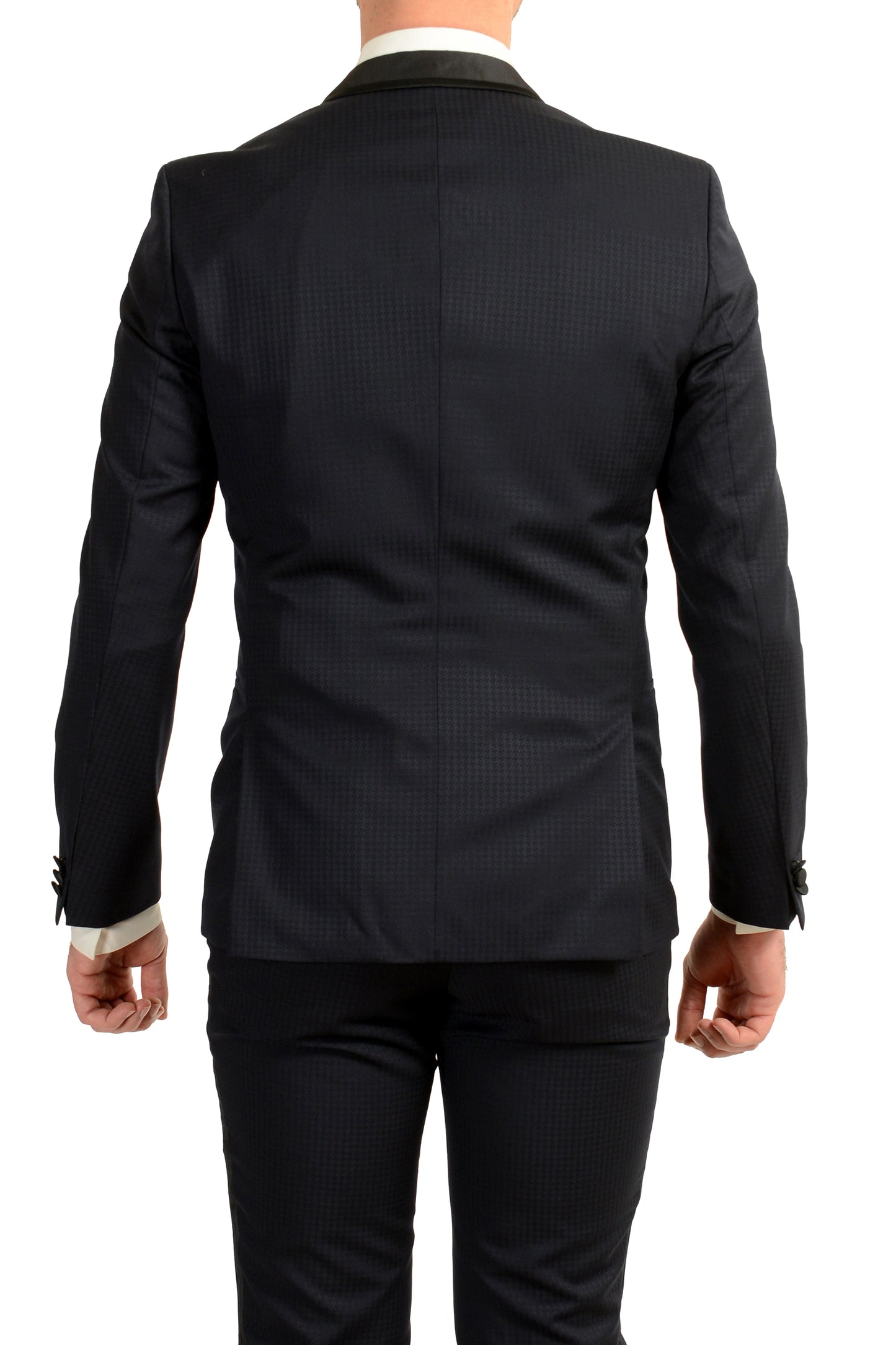 Hugo Boss Men's Arti/Hesten201W1 Extra Slim 100% Wool Tuxedo Suit US 38R IT 48R