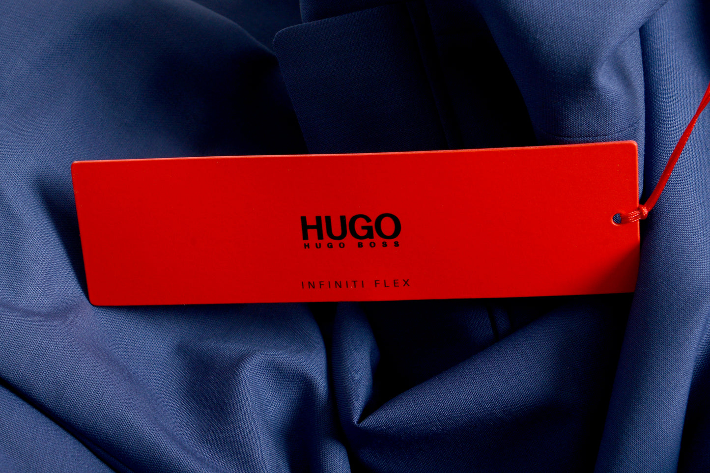 Hugo Boss Men's Arti/Hesten193 Extra Slim Fit Wool Blue Suit US 46L IT 56L