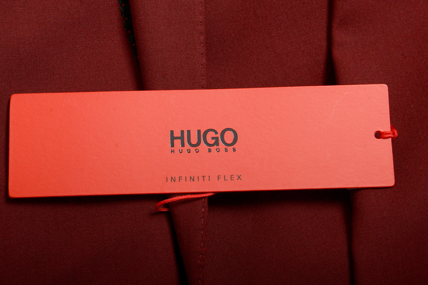 Hugo Boss Men's Arti/Hesten193 Extra Slim Fit Burgundy Wool Suit US 40R IT 50R