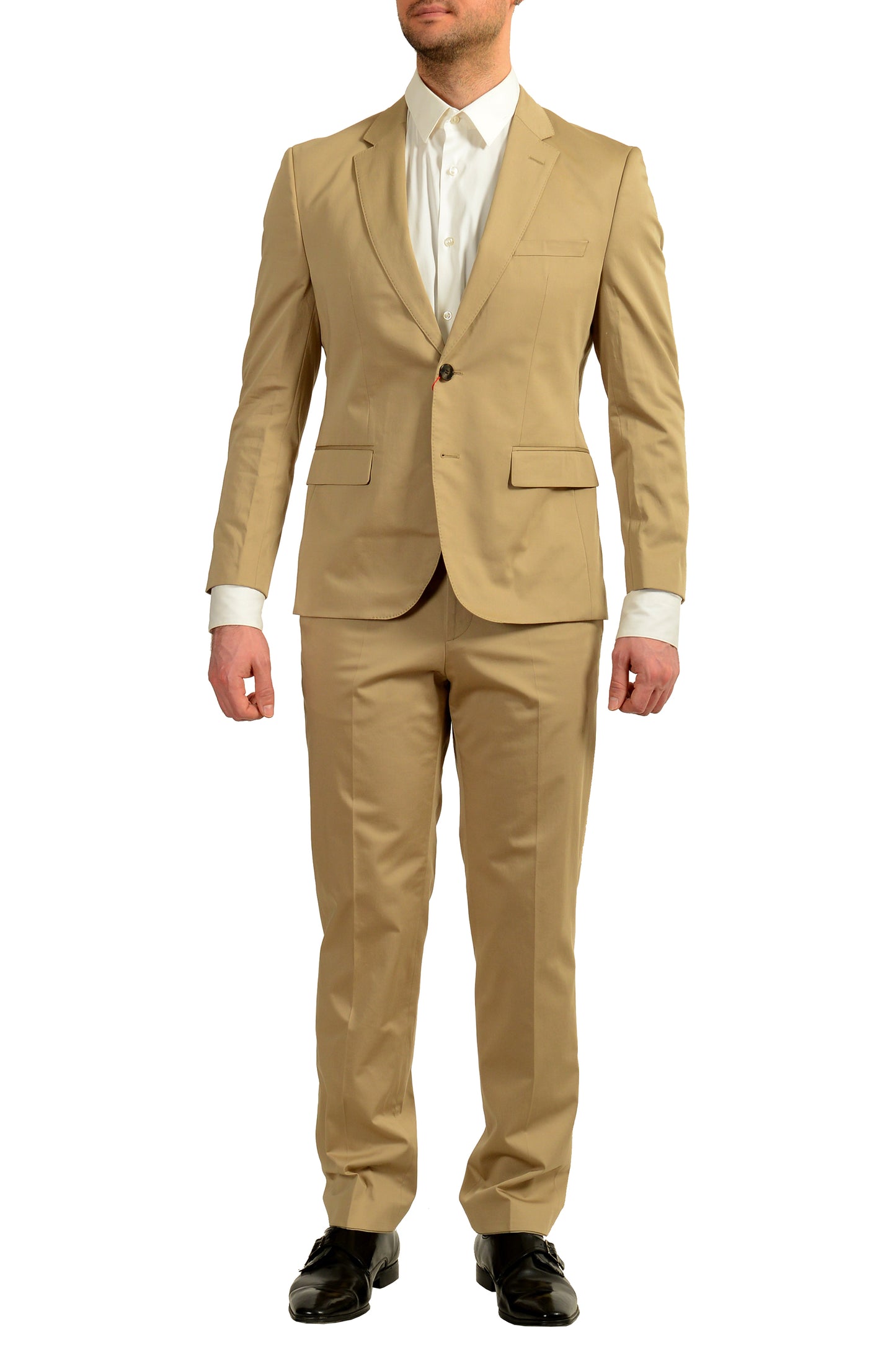 Hugo Boss Men's "Jeffery/Simmons202" Regular Fit Two Button Suit US 38S IT 48S