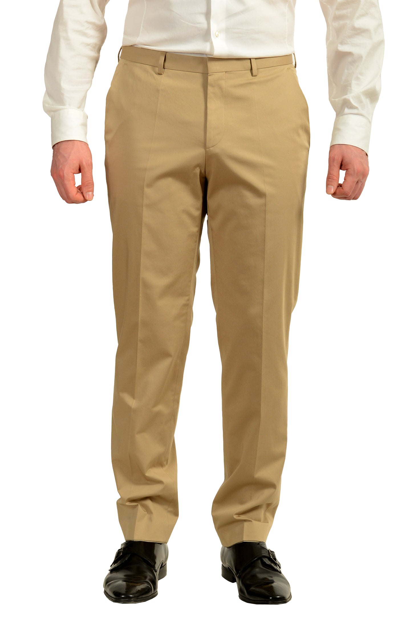 Hugo Boss Men's "Jeffery/Simmons202" Regular Fit Two Button Suit US 38S IT 48S