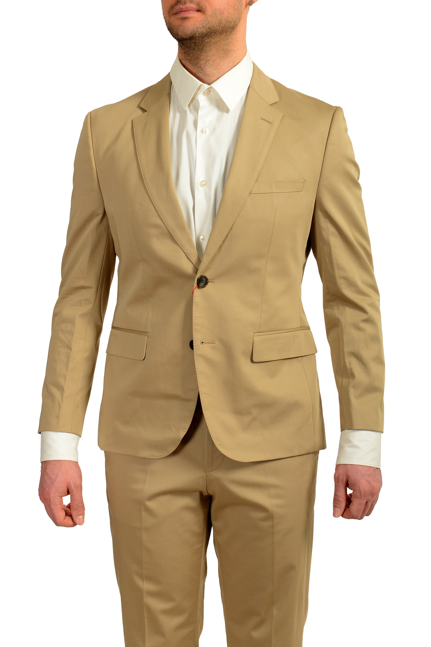 Hugo Boss Men's "Jeffery/Simmons202" Regular Fit Two Button Suit US 38S IT 48S