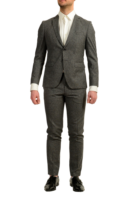 Hugo Boss Men's "Reymond/Wenten" Extra Slim Fit Silk Wool Suit US 38S IT 48S