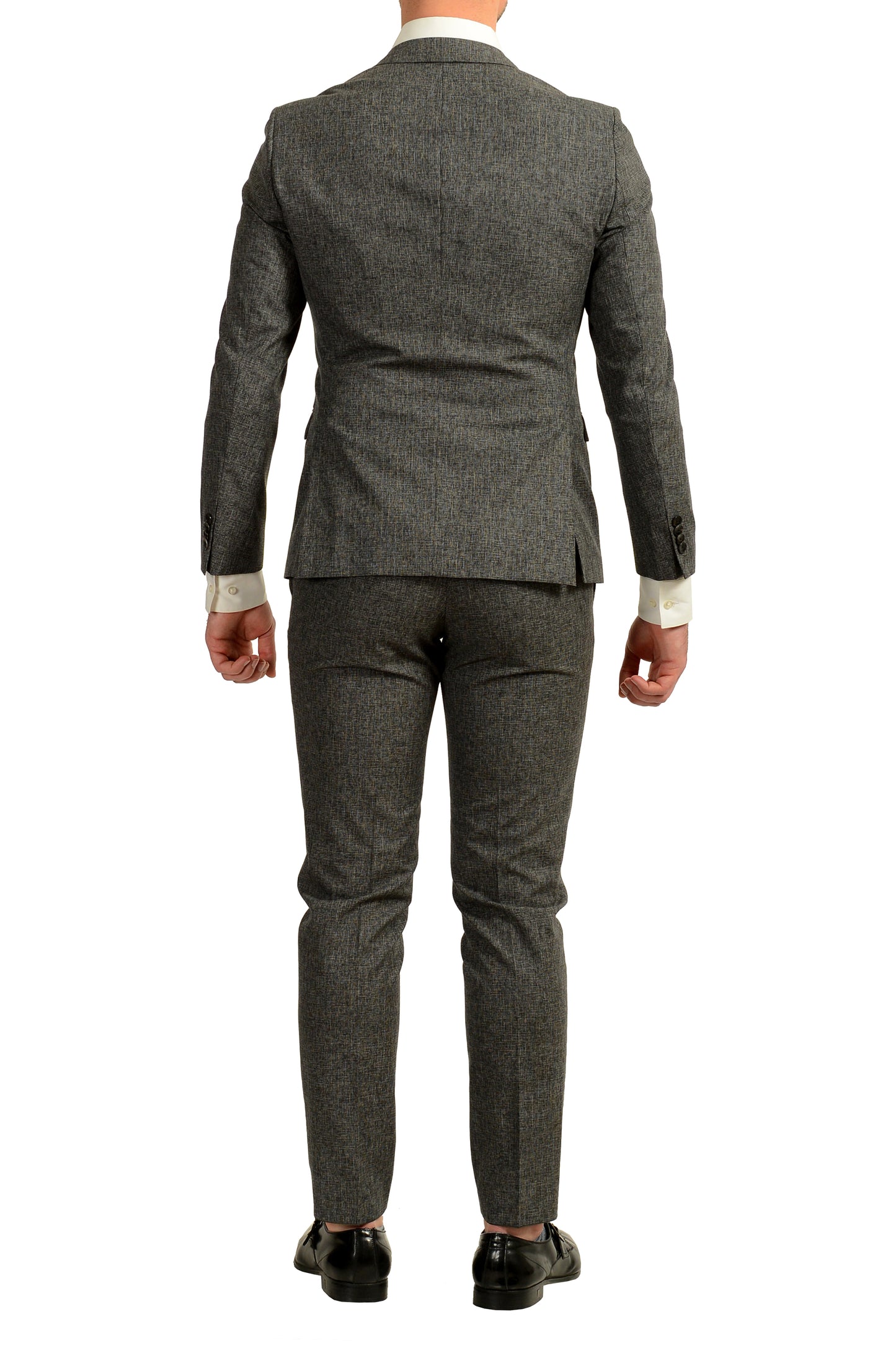Hugo Boss Men's "Reymond/Wenten" Extra Slim Fit Silk Wool Suit US 38S IT 48S