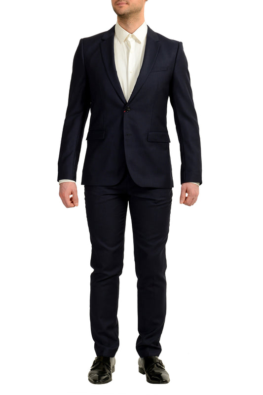 Hugo Boss Men's "Astian/Hets182" Extra Slim Fit 100% Wool Suit US 40R IT 50R