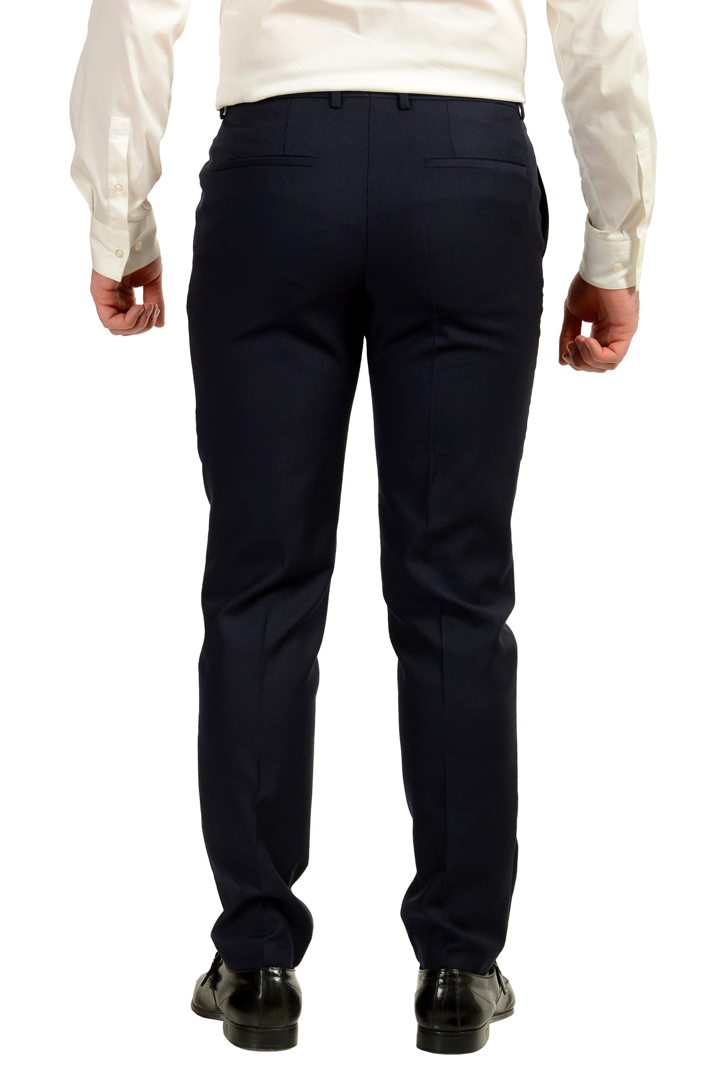Hugo Boss Men's "Astian/Hets182" Extra Slim Fit 100% Wool Suit US 40R IT 50R
