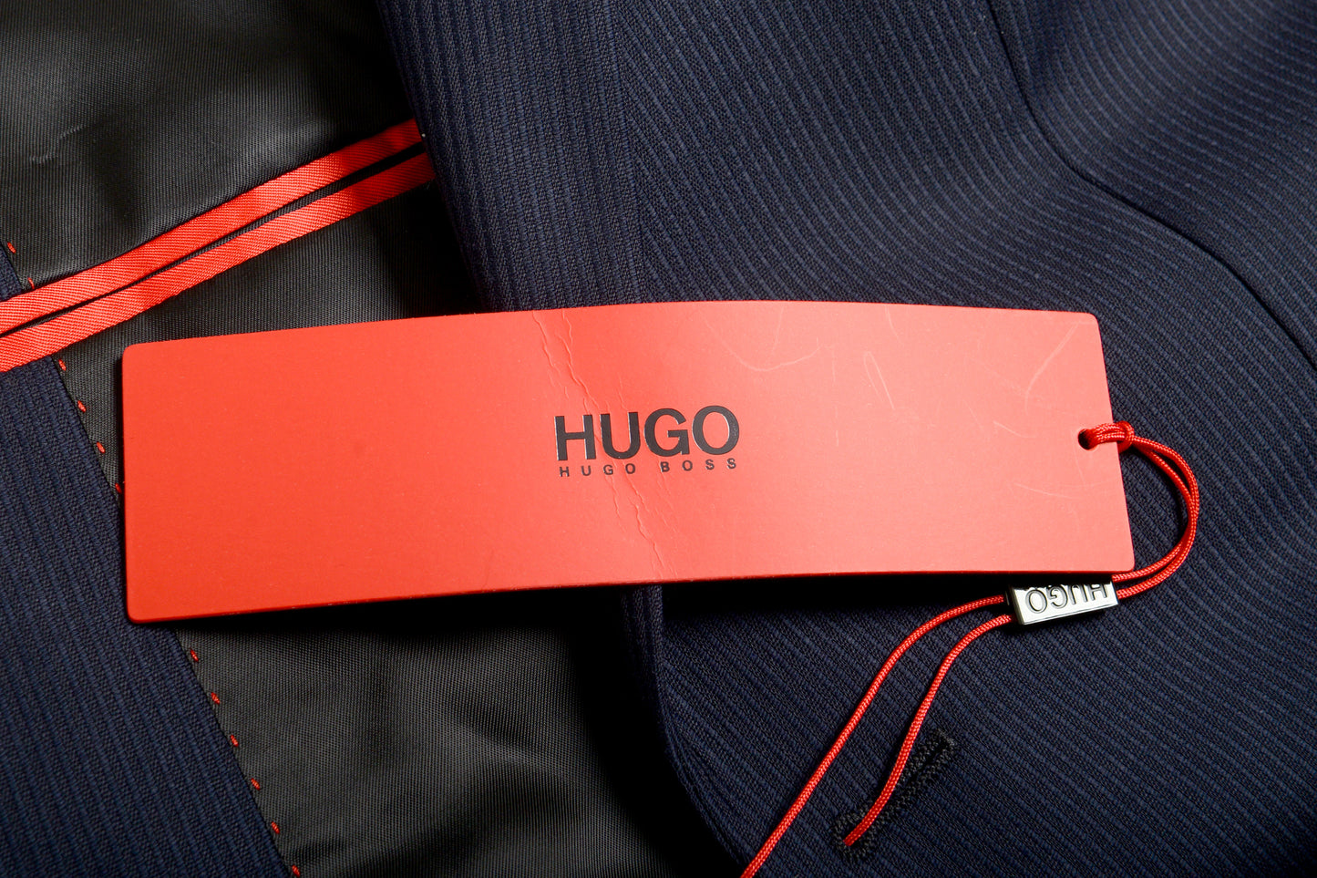 Hugo Boss Men's "Astian/Hets182" Extra Slim Fit 100% Wool Suit US 40R IT 50R
