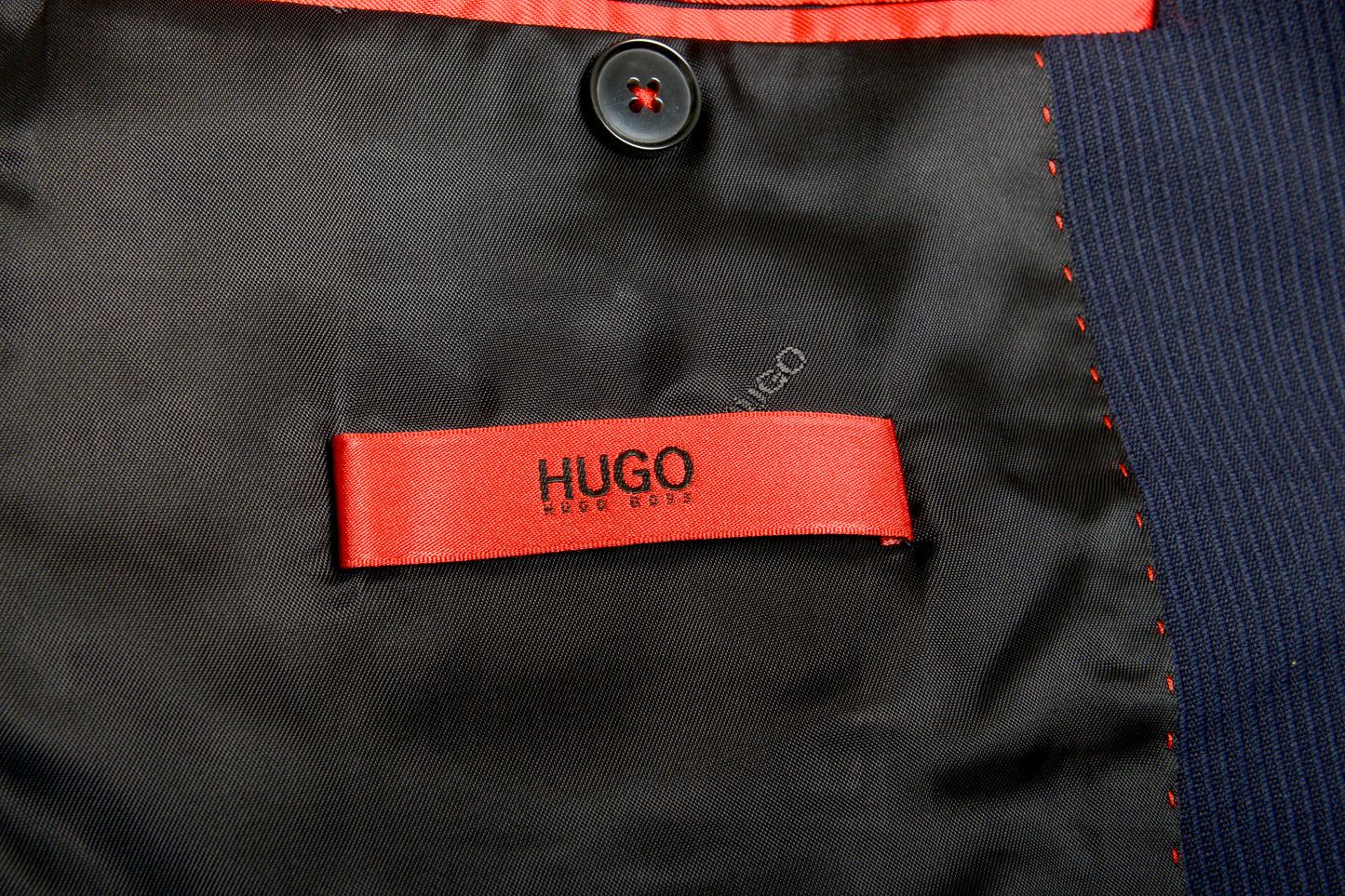 Hugo Boss Men's "Astian/Hets182" Extra Slim Fit 100% Wool Suit US 40R IT 50R