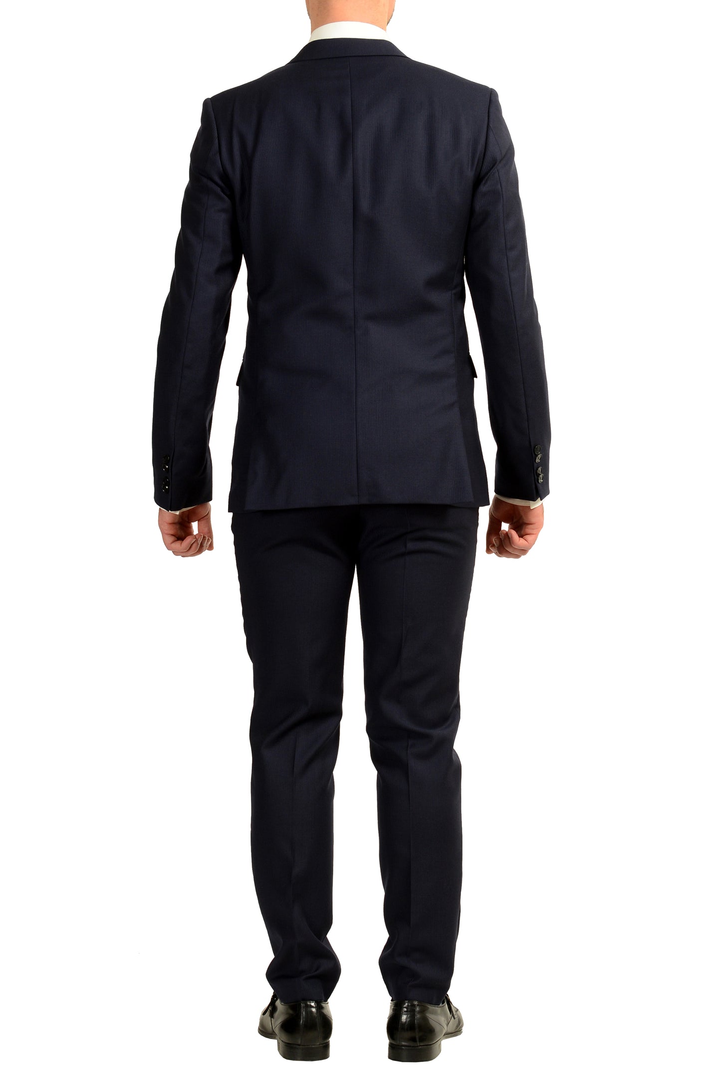 Hugo Boss Men's "Astian/Hets182" Extra Slim Fit 100% Wool Suit US 40R IT 50R