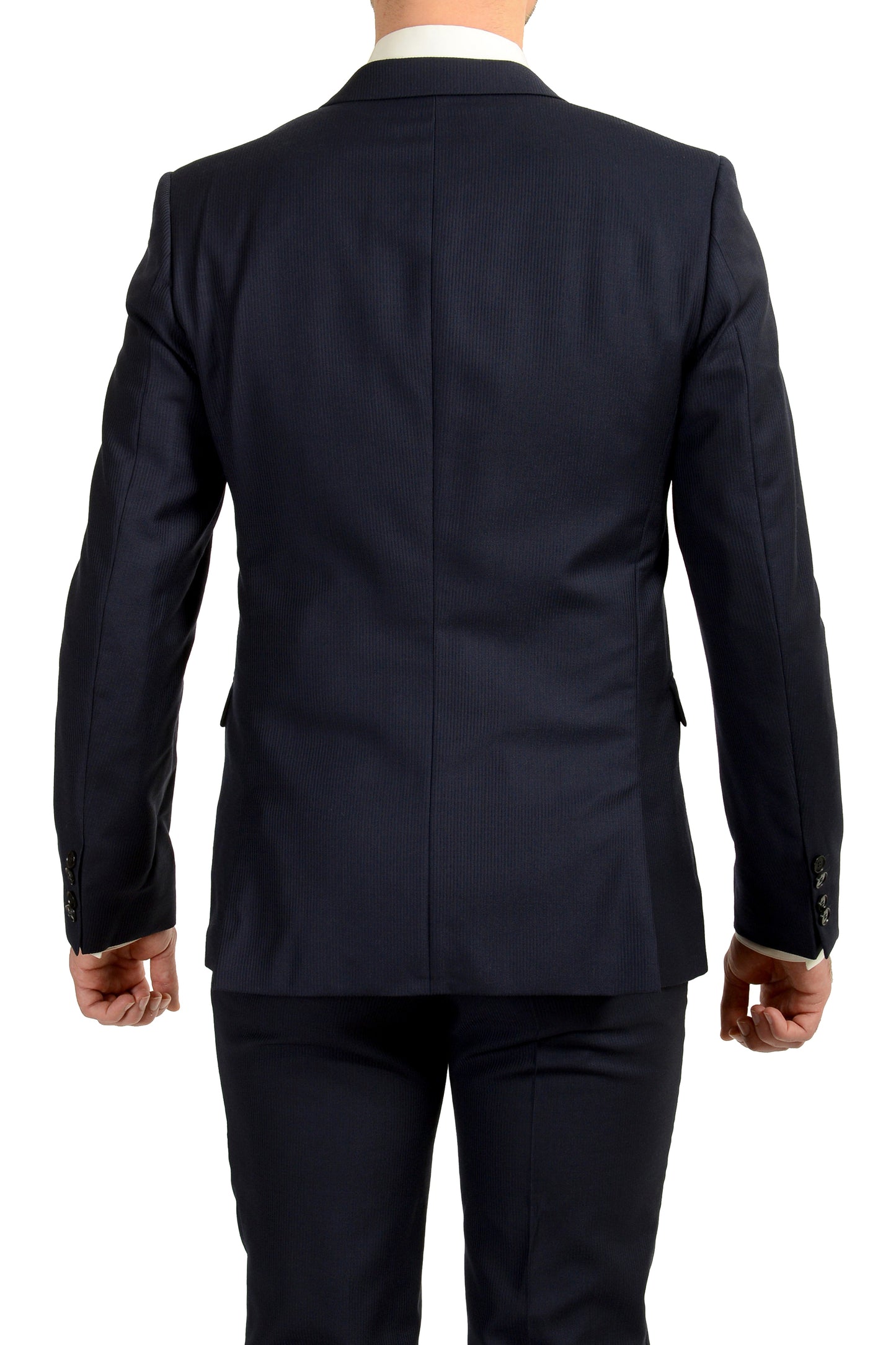 Hugo Boss Men's "Astian/Hets182" Extra Slim Fit 100% Wool Suit US 40R IT 50R