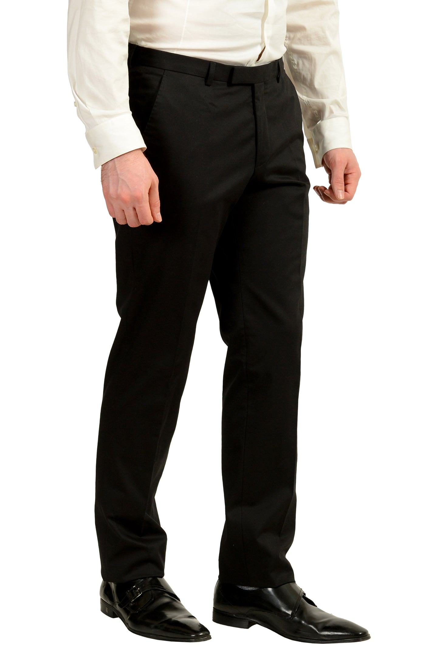 Hugo Boss Men's "C-Jeffery/C-Simmons" Regular Fit Black Suit US 38R IT 48R