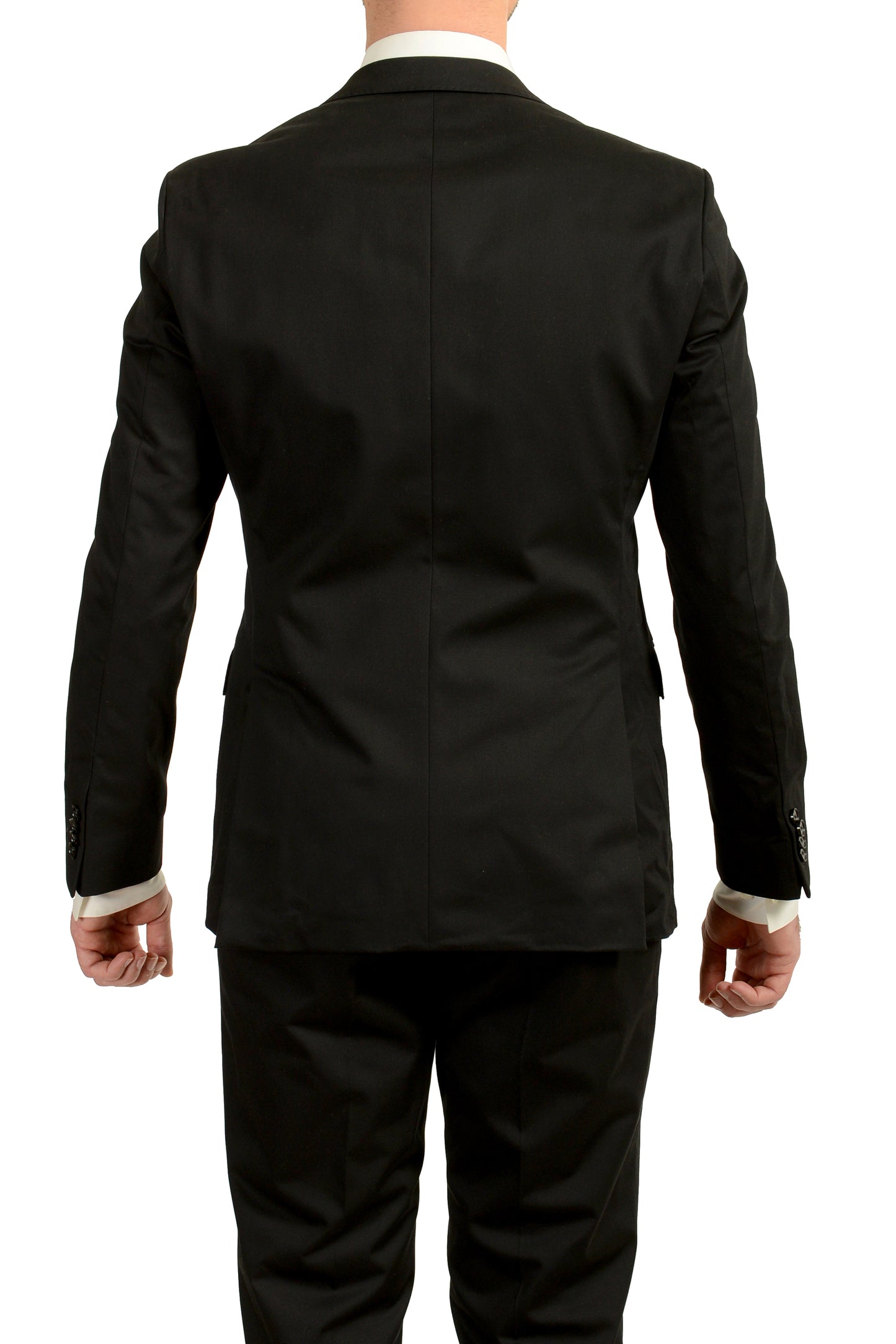 Hugo Boss Men's "C-Jeffery/C-Simmons" Regular Fit Black Suit US 38R IT 48R