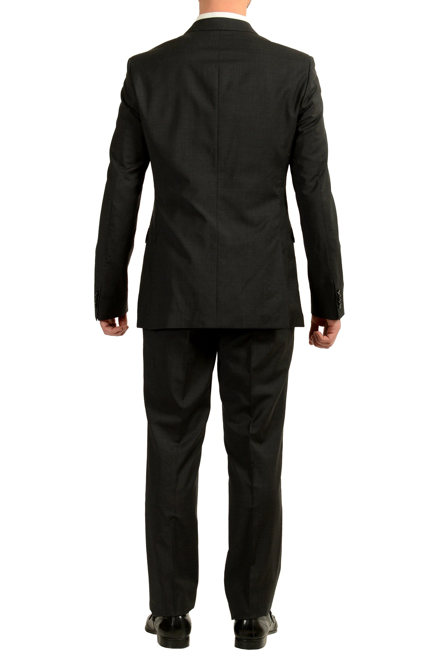 Hugo Boss Men's "C-Jeffery/C-Simmons" 100% Wool Gray Suit US 40L IT 50L