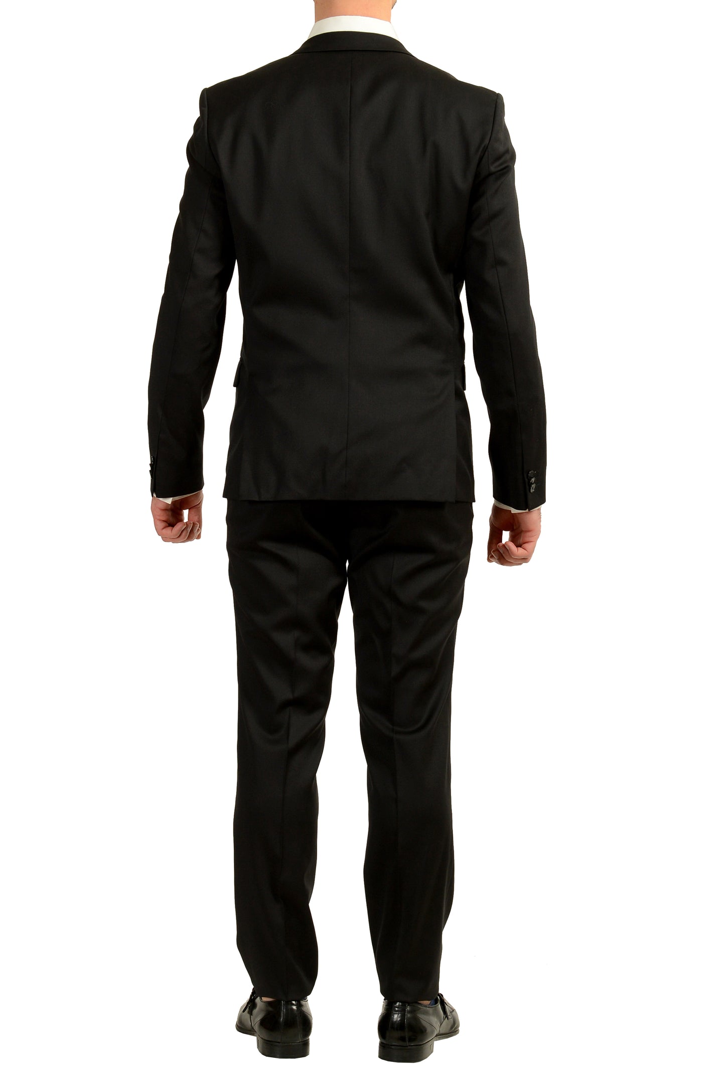 Hugo Boss Men's Arti/Hesten184E1 Extra Slim Fit 100% Wool Suit US 40R IT 50R