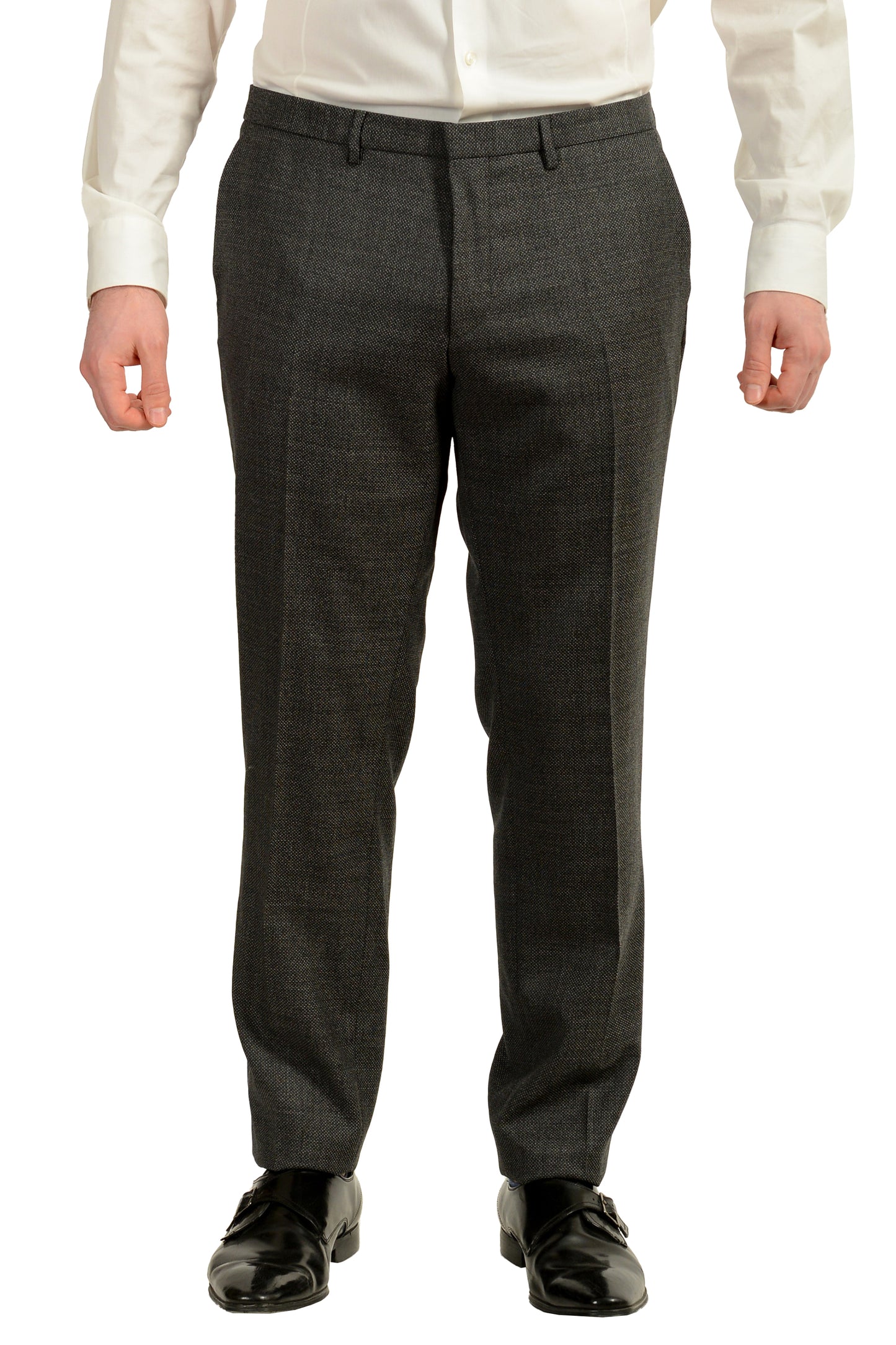 Hugo Boss Men's Reymond/Wenten WE1 Extra Slim Fit Three Piece Suit US 42R IT 52R