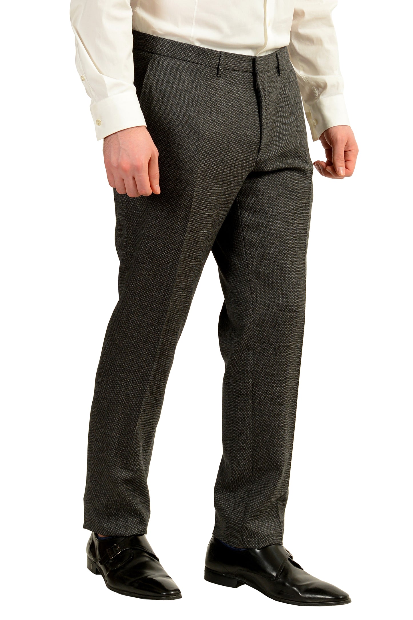 Hugo Boss Men's Reymond/Wenten WE1 Extra Slim Fit Three Piece Suit US 42R IT 52R