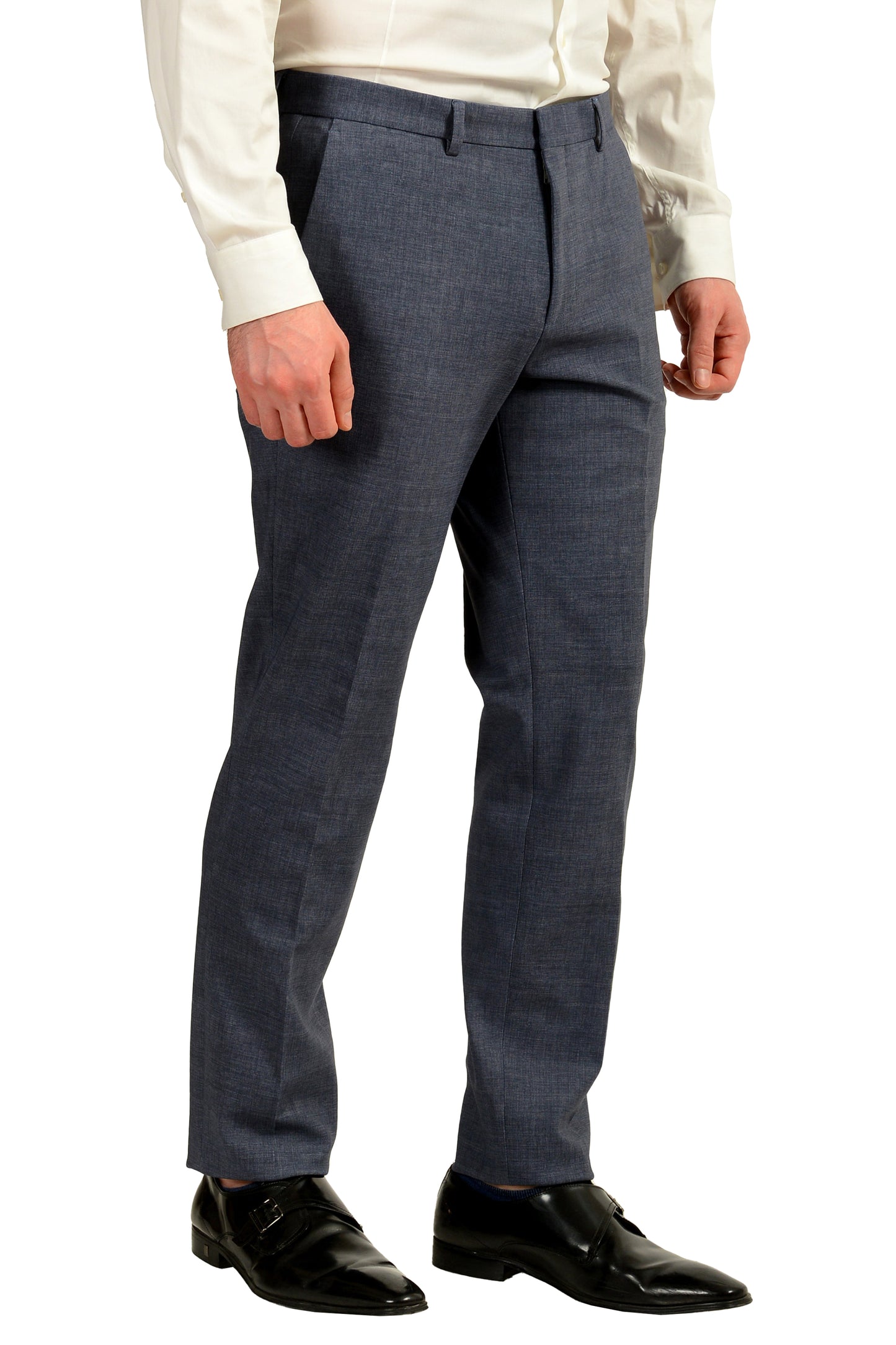 Hugo Boss Men's Anfred/Heiron192J Extra Slim Blue Two Button Suit US 40R IT 50R
