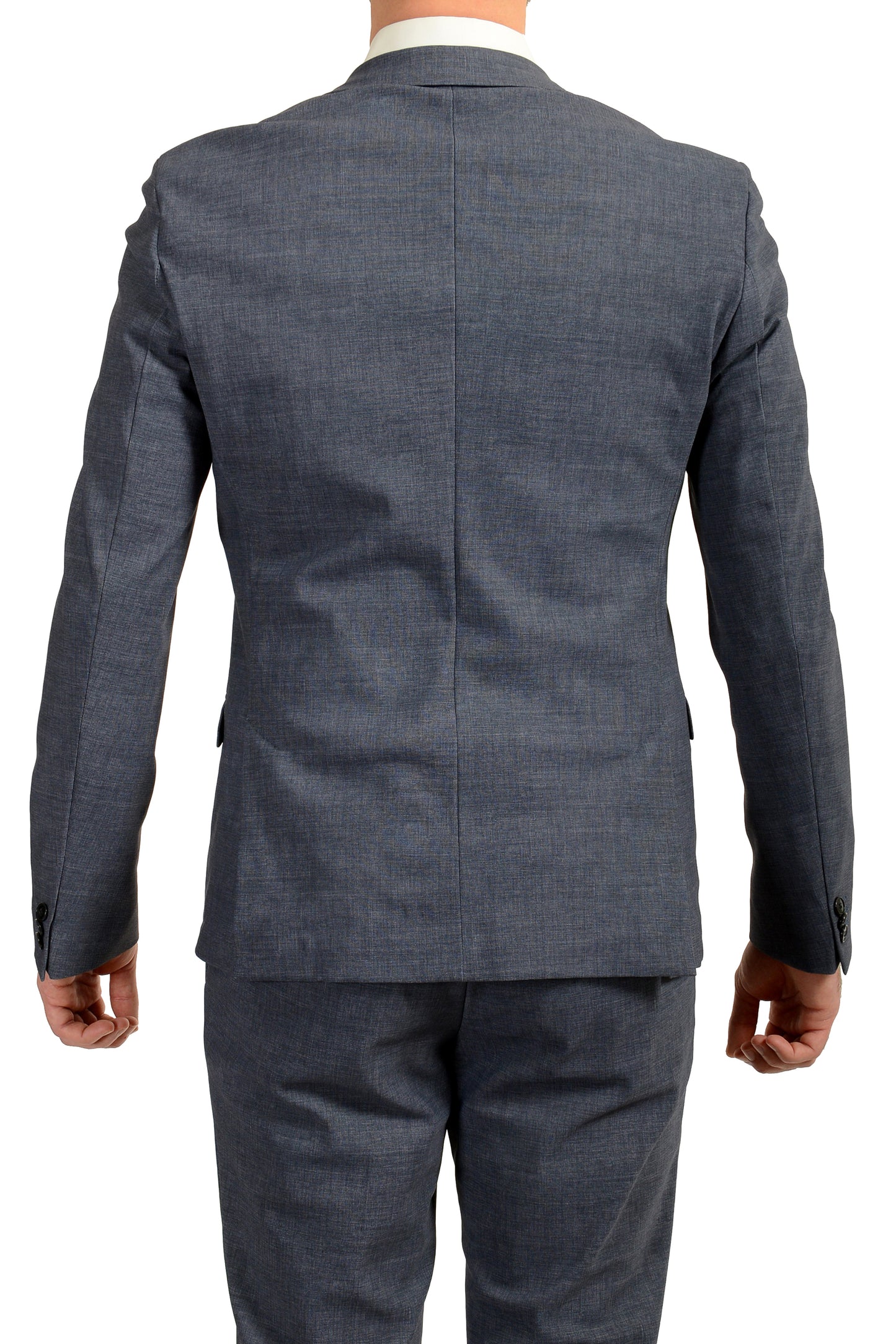 Hugo Boss Men's Anfred/Heiron192J Extra Slim Blue Two Button Suit US 40R IT 50R