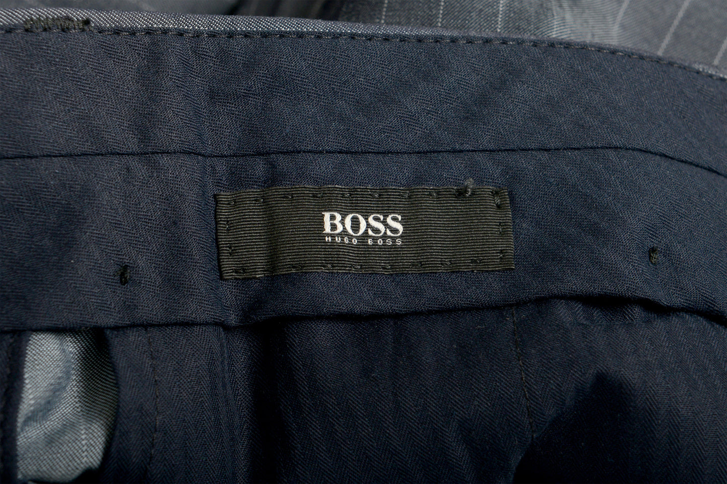 Hugo Boss Men's "T-Jarrod/Lone" Regular Fit 100% Wool Striped Suit US 40S IT 50S