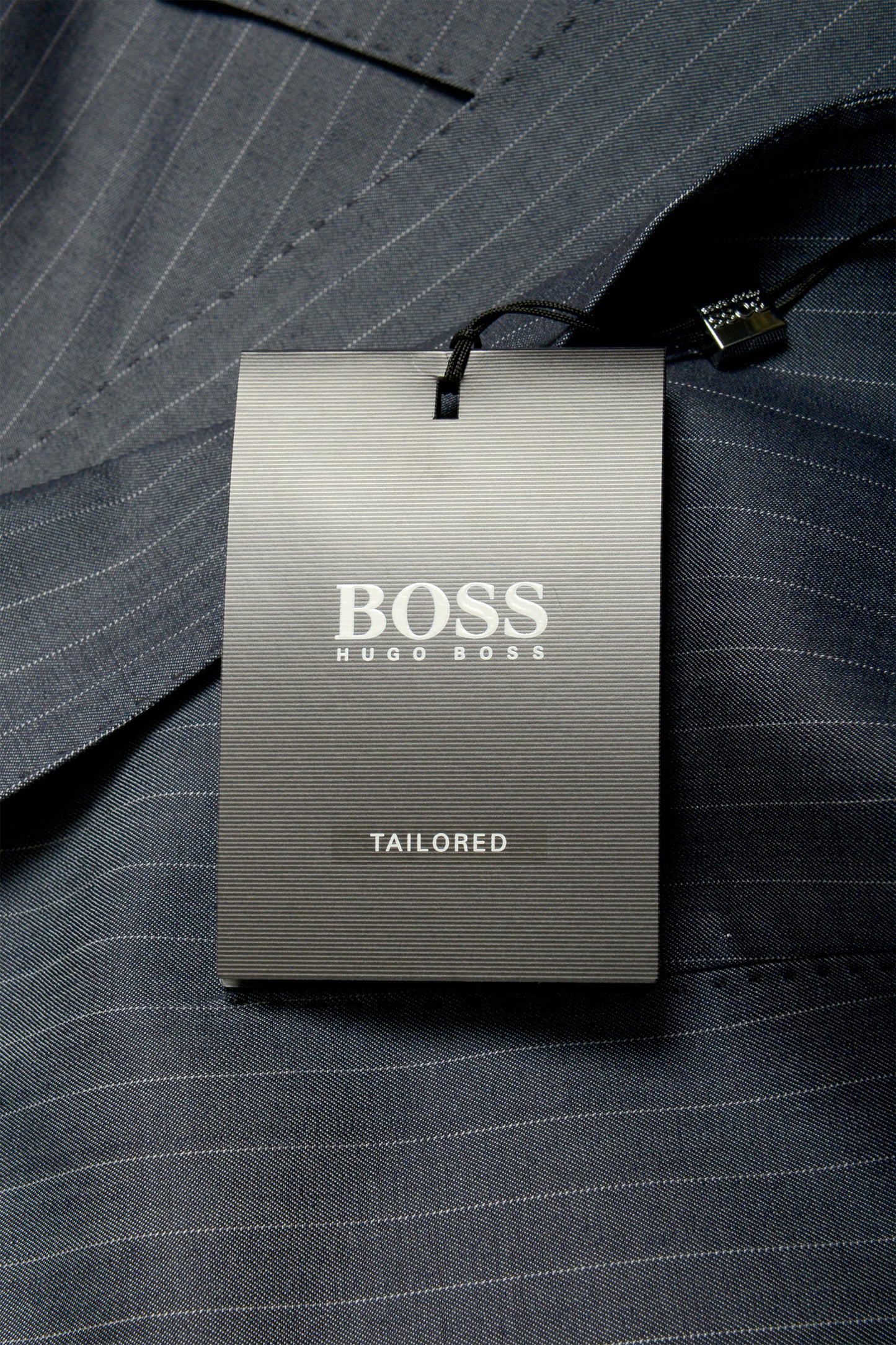 Hugo Boss Men's "T-Jarrod/Lone" Regular Fit 100% Wool Striped Suit US 40S IT 50S