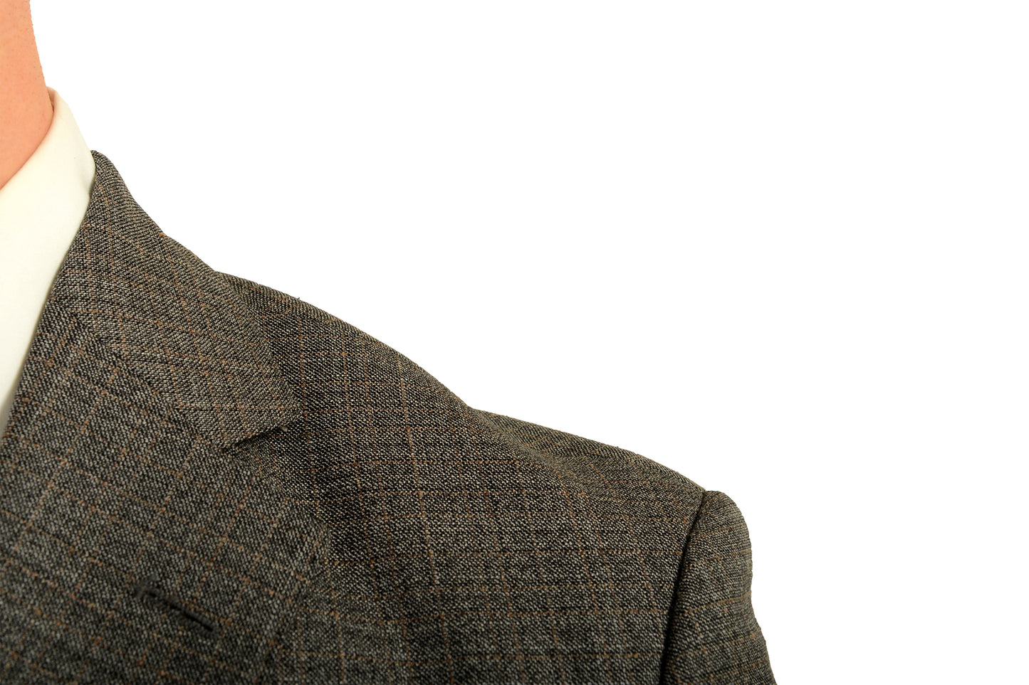 Hugo Boss Men's "Johnstons5/Lenon1" Regular Fit 100%Wool Gray Suit US 38S IT 48S
