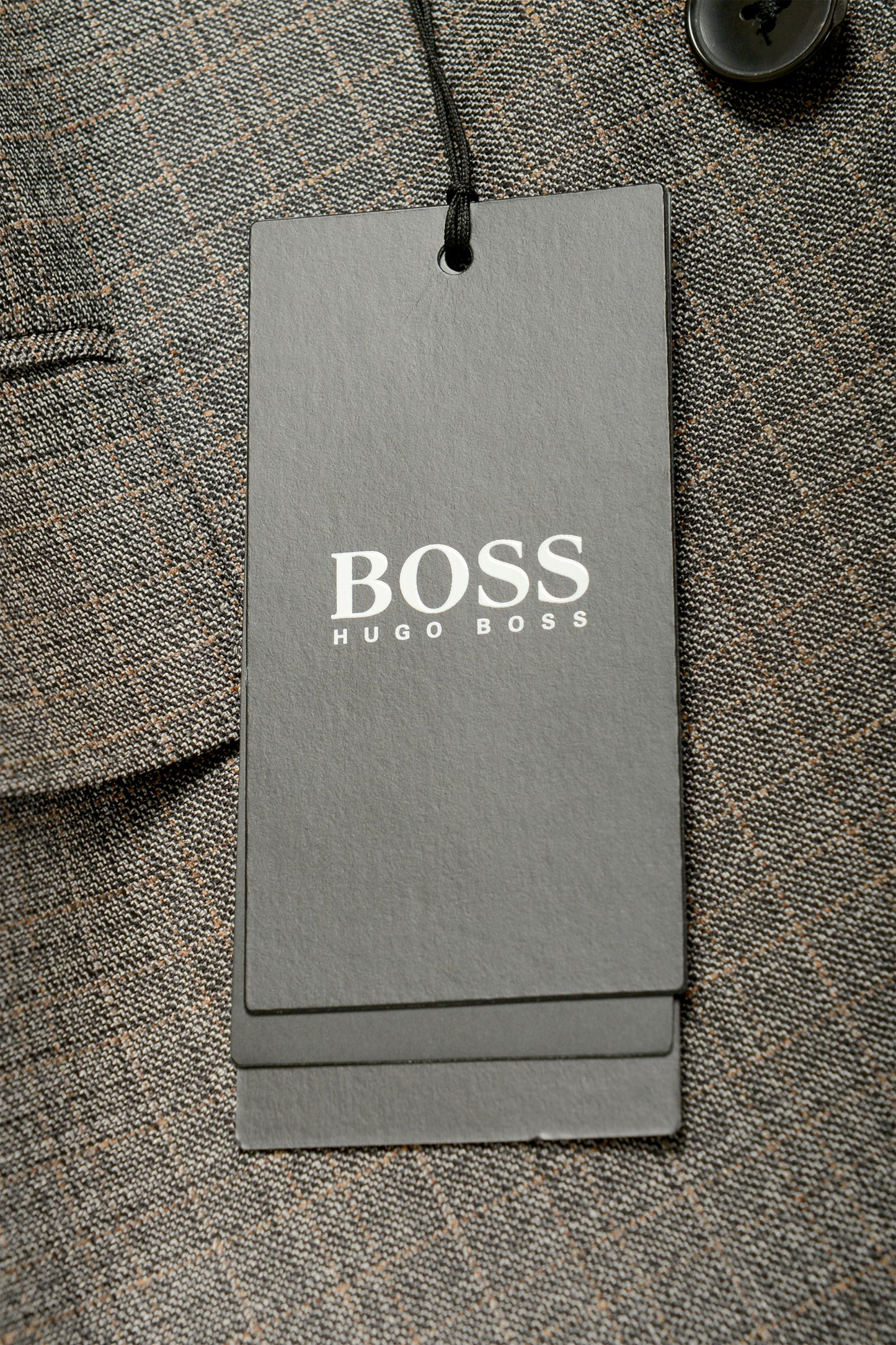 Hugo Boss Men's "Johnstons5/Lenon1" Regular Fit 100%Wool Gray Suit US 38S IT 48S