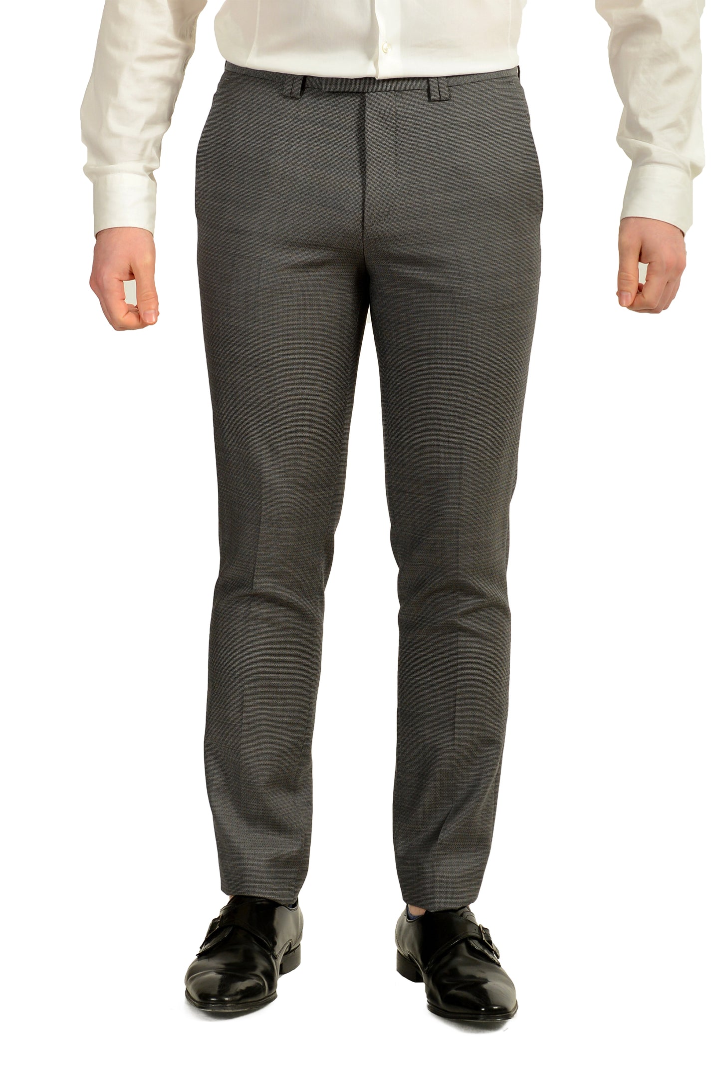 Hugo Boss Men's "Admon/Wilms/Hesten" 100% Wool Three Piece Suit US 38R IT 48R
