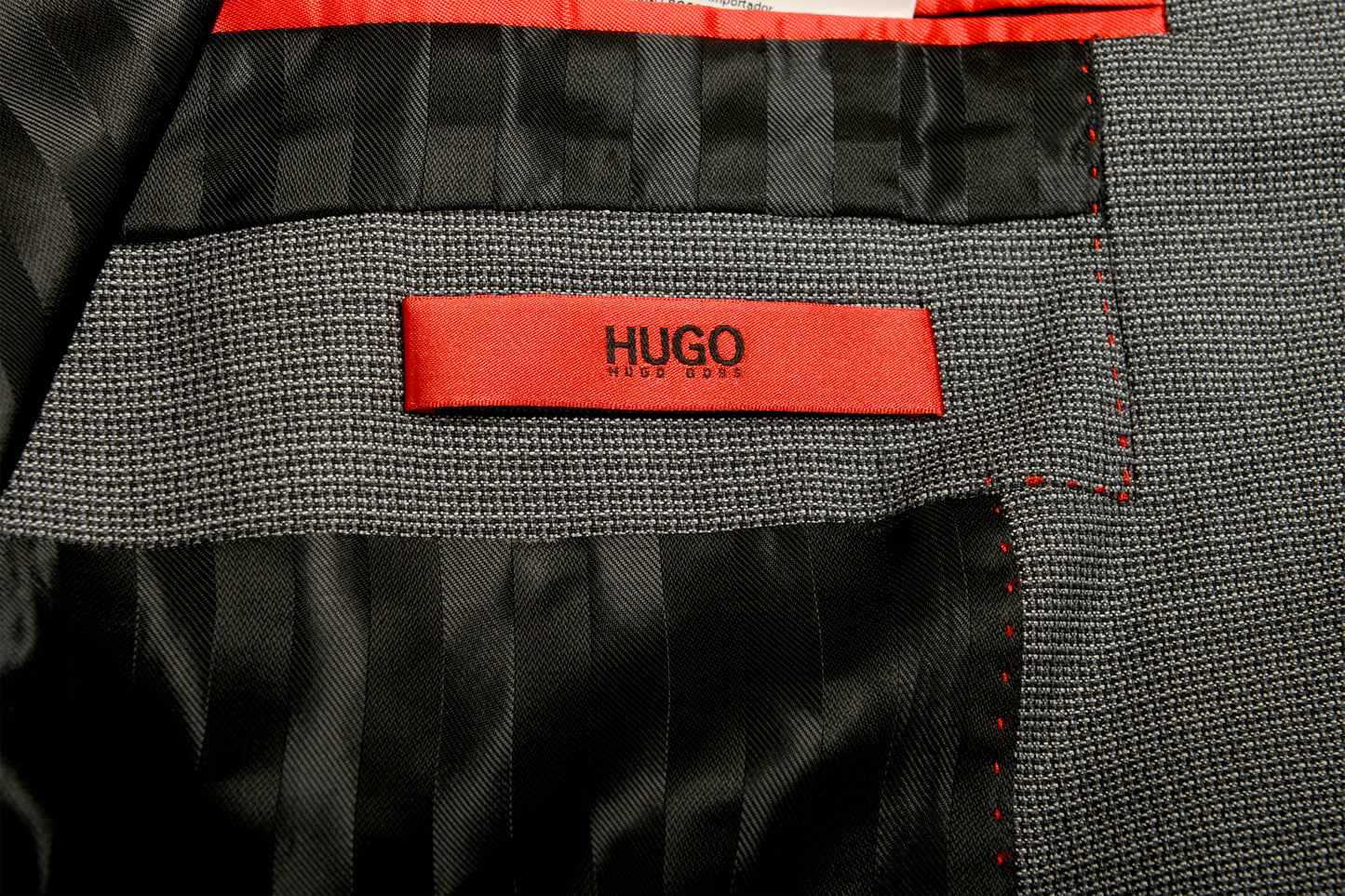 Hugo Boss Men's "Admon/Wilms/Hesten" 100% Wool Three Piece Suit US 38R IT 48R