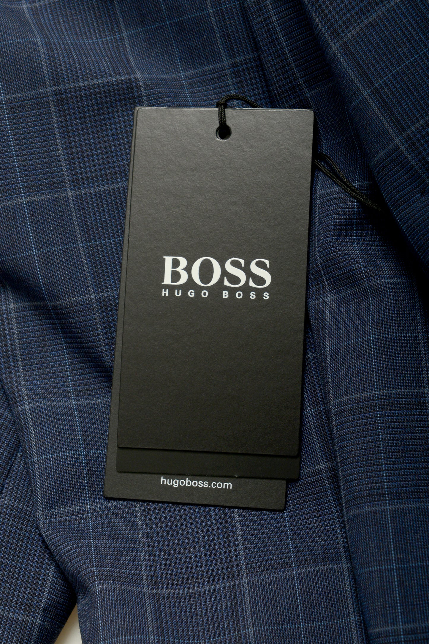 Hugo Boss Men's "Johnstons5/Lenon1" Regular Fit 100%Wool Blue Suit US 40R IT 50R