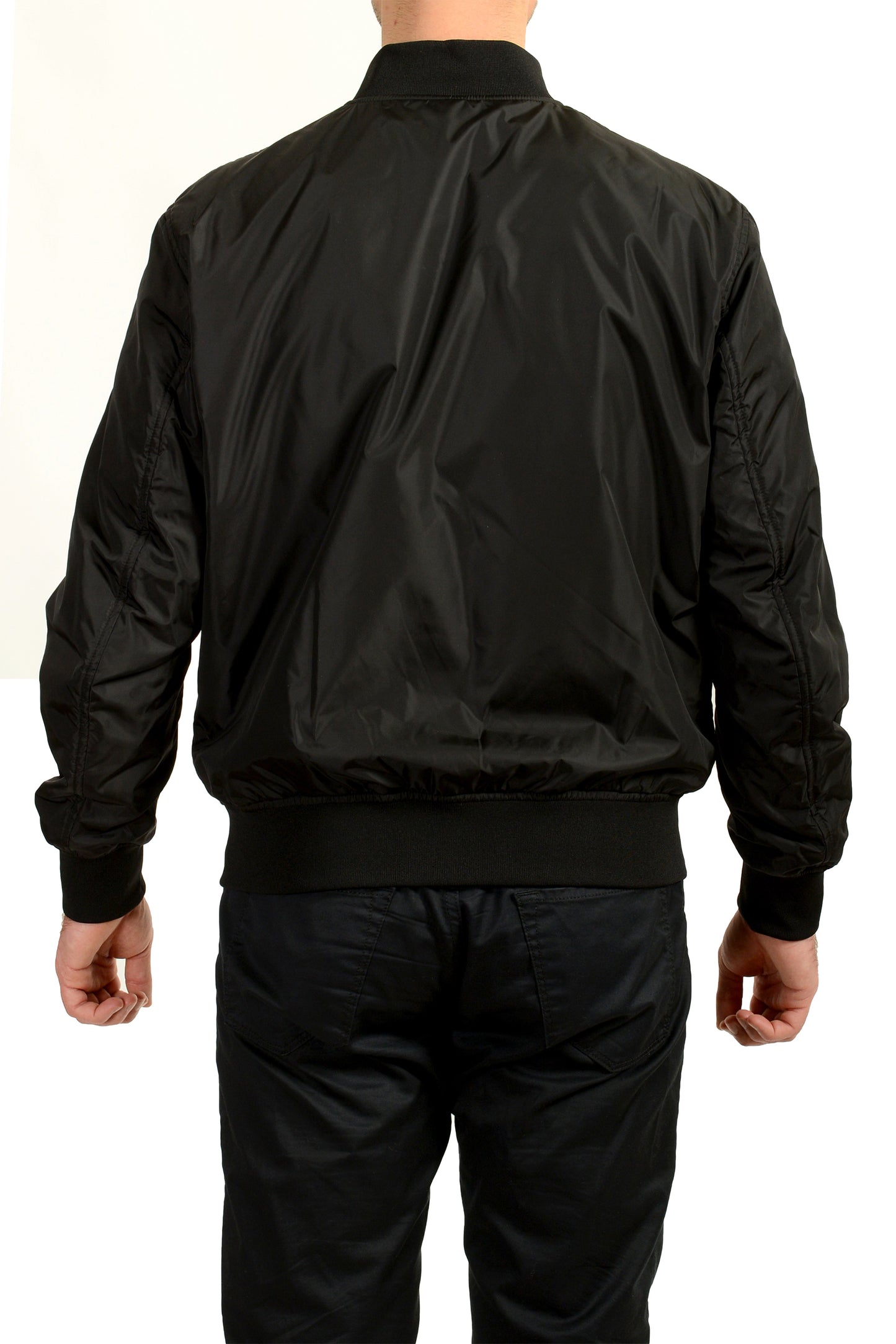 Versace Men's Gold Barocco Reversible Full Zip insulated Jacket US L IT 52