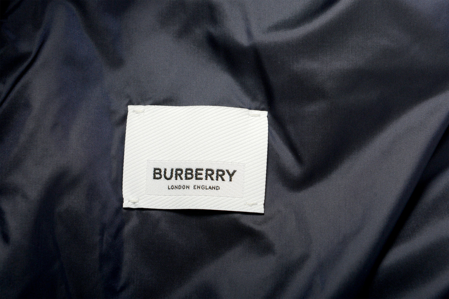 Burberry Men's "LETHAM" Indigo Purple Quilted Full Zip Hooded Jacket US S IT 48