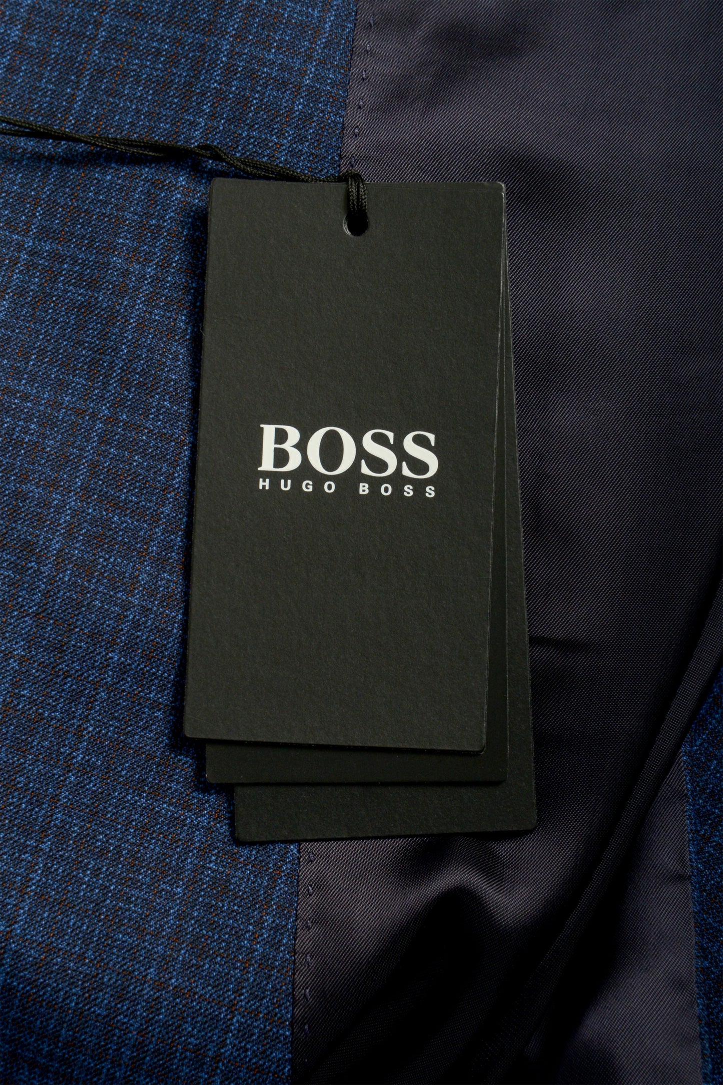 Hugo Boss Men's "Novan6/Ben2" Slim Fit 100% Wool Plaid Blazer US 44L IT 54L