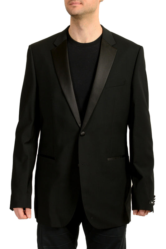 Hugo Boss Men's "The Stars75/Glamour3" 100% Wool Tuxedo Blazer US 44L IT 54L