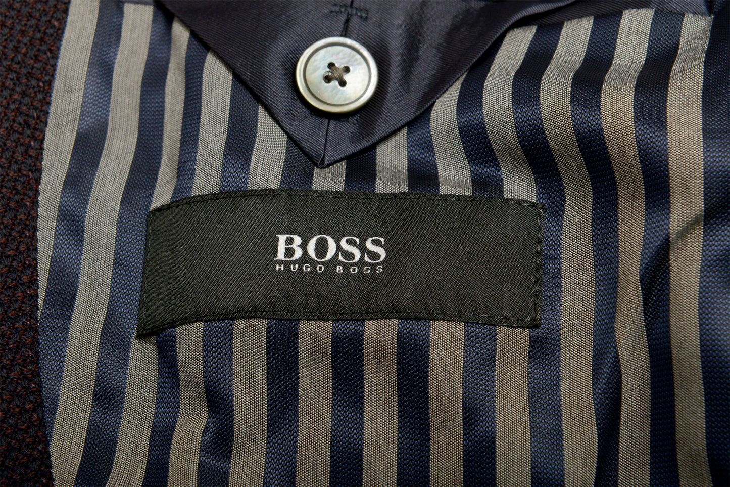 Hugo Boss Men's "Hartlay" Slim Fit 100% Wool Two Button Blazer US 42R IT 52R