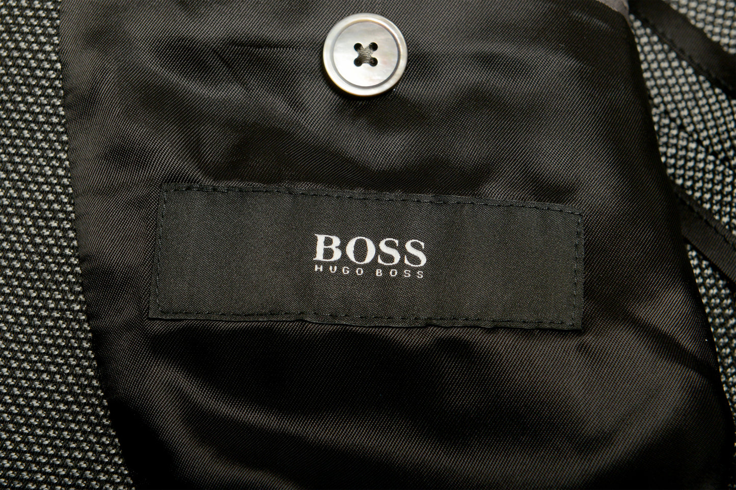Hugo Boss Men's "Janson7" Regular Fit 100% Wool Gray Blazer US 38R IT 48R