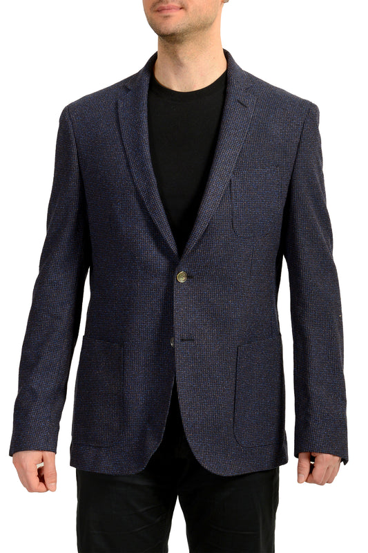 Hugo Boss Men's "Raye8" Extra Slim Fit Wool Two Button Blazer US 44R IT 54R
