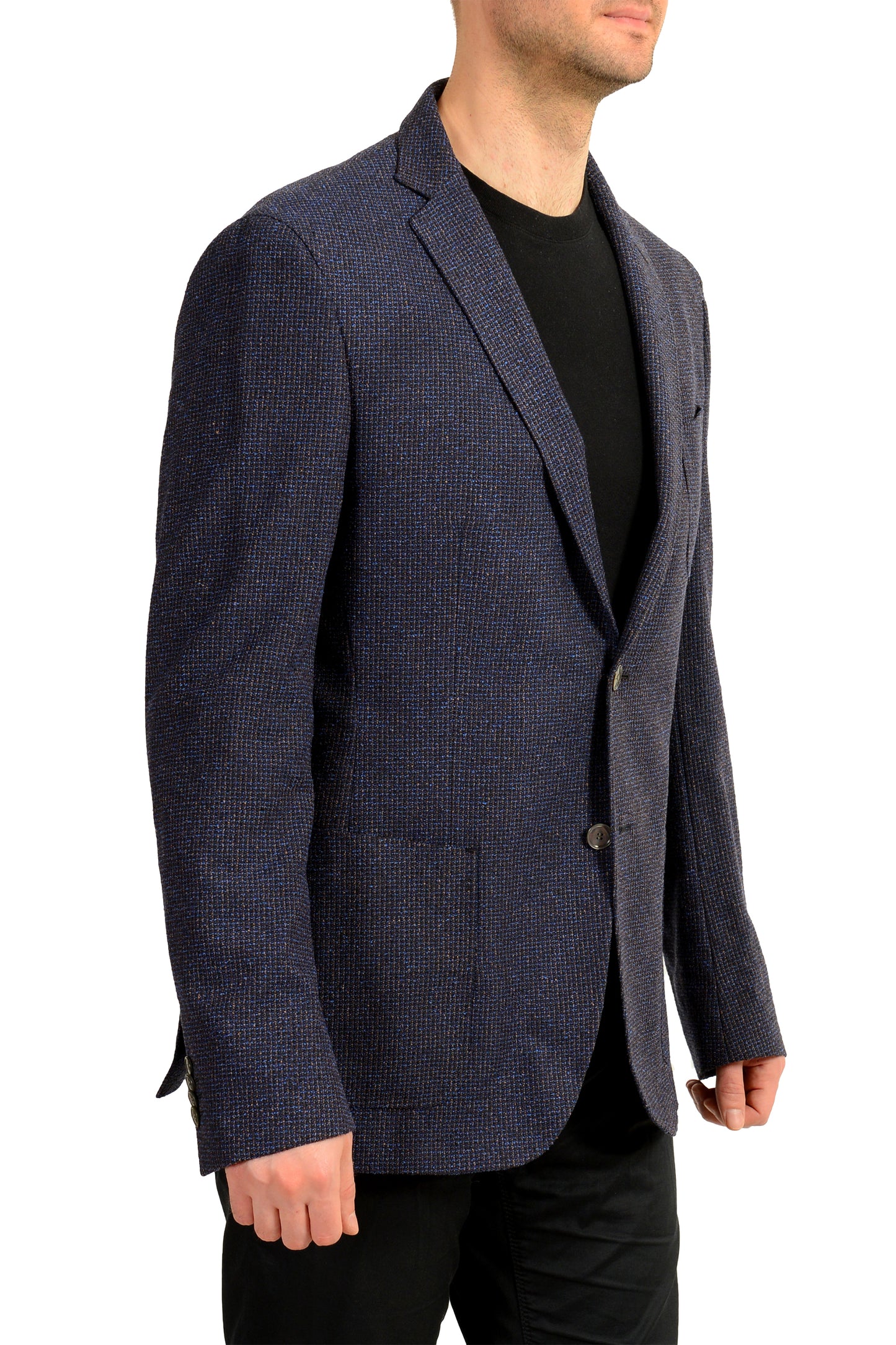 Hugo Boss Men's "Raye8" Extra Slim Fit Wool Two Button Blazer US 44R IT 54R