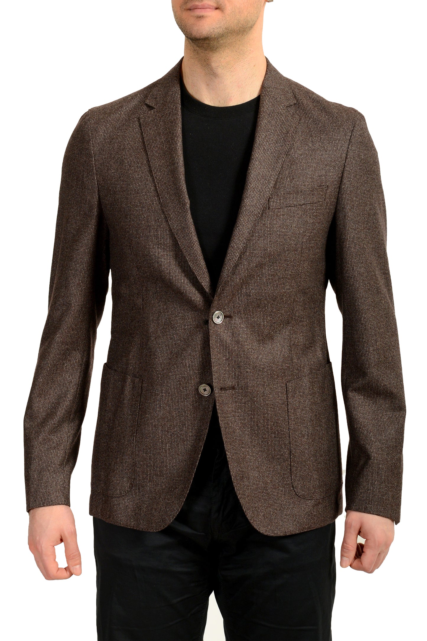 Hugo Boss Men's "Nold2" Slim Fit 100% Wool Two Button Blazer US 36R IT 46R