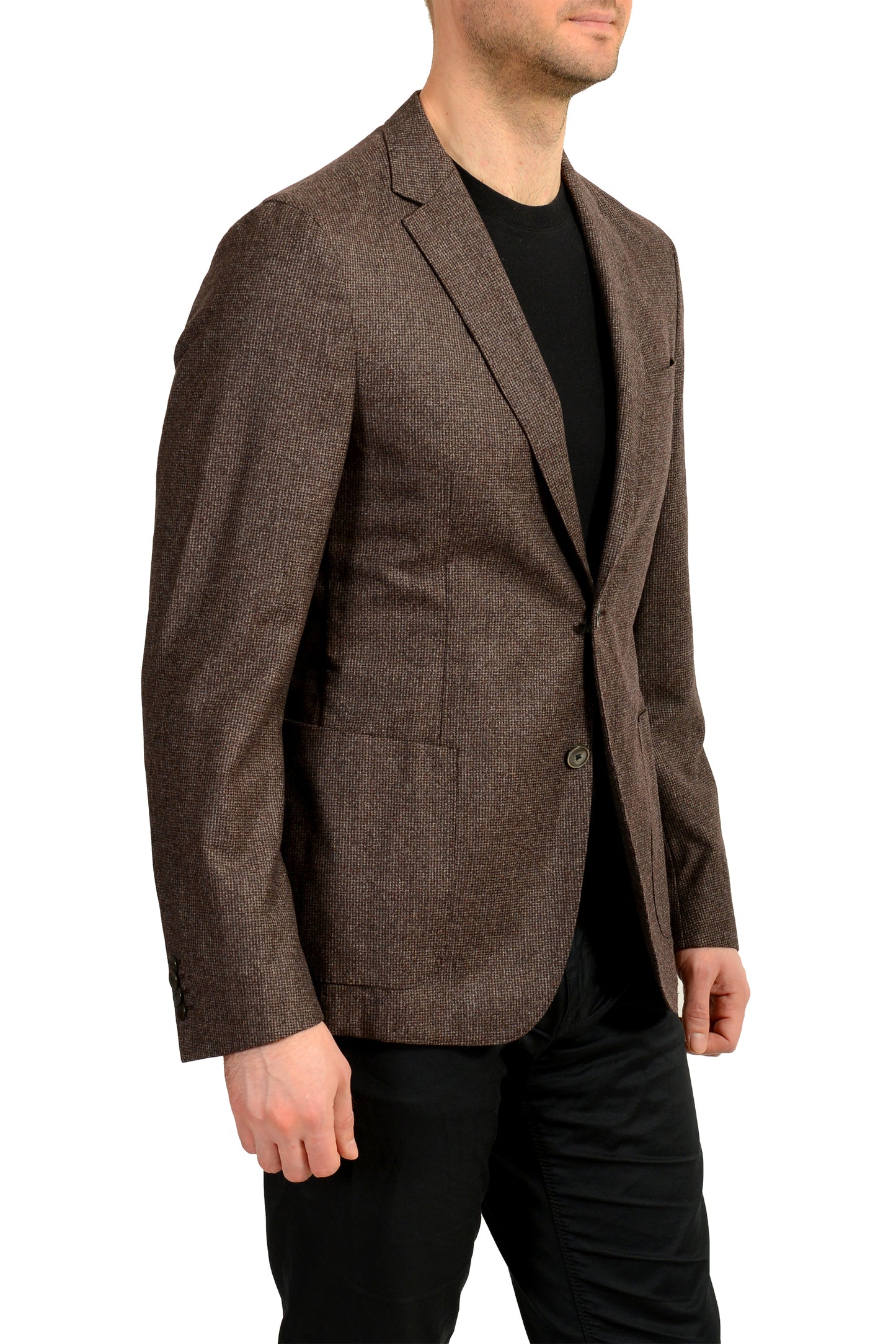 Hugo Boss Men's "Nold2" Slim Fit 100% Wool Two Button Blazer US 36R IT 46R