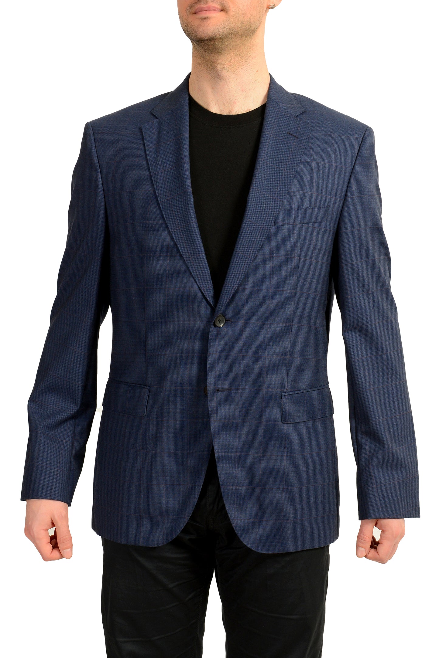Hugo Boss Men's "Phoenix/Madisen" Regular Fit 100% Wool Blazer US 42R IT 52R