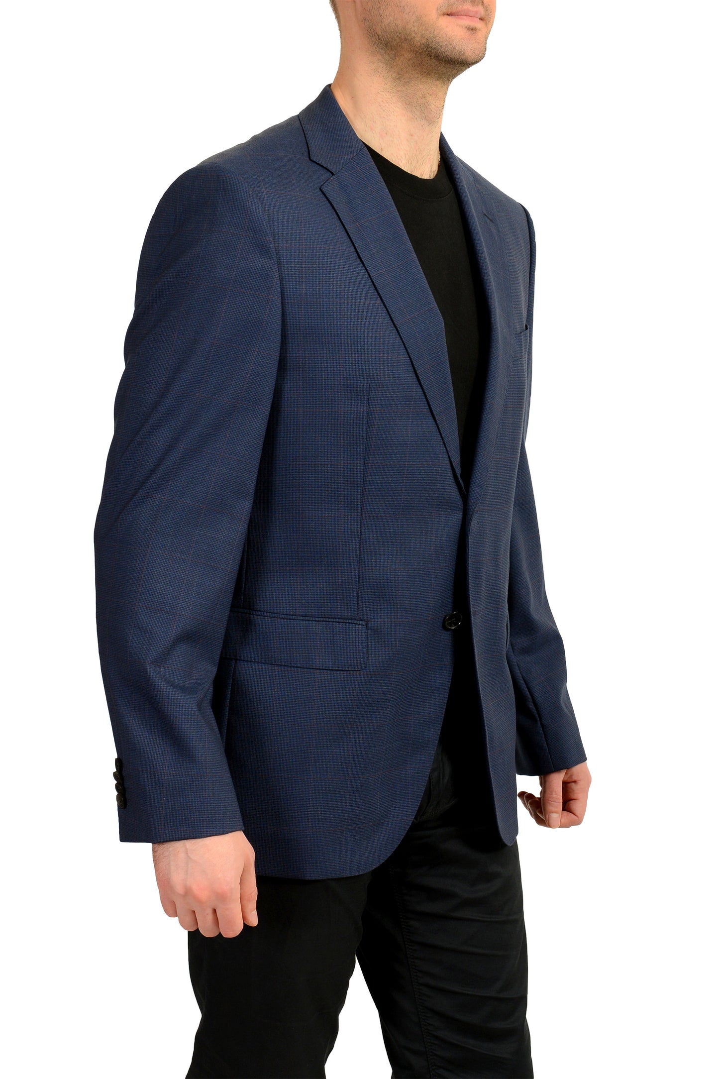 Hugo Boss Men's "Phoenix/Madisen" Regular Fit 100% Wool Blazer US 42R IT 52R