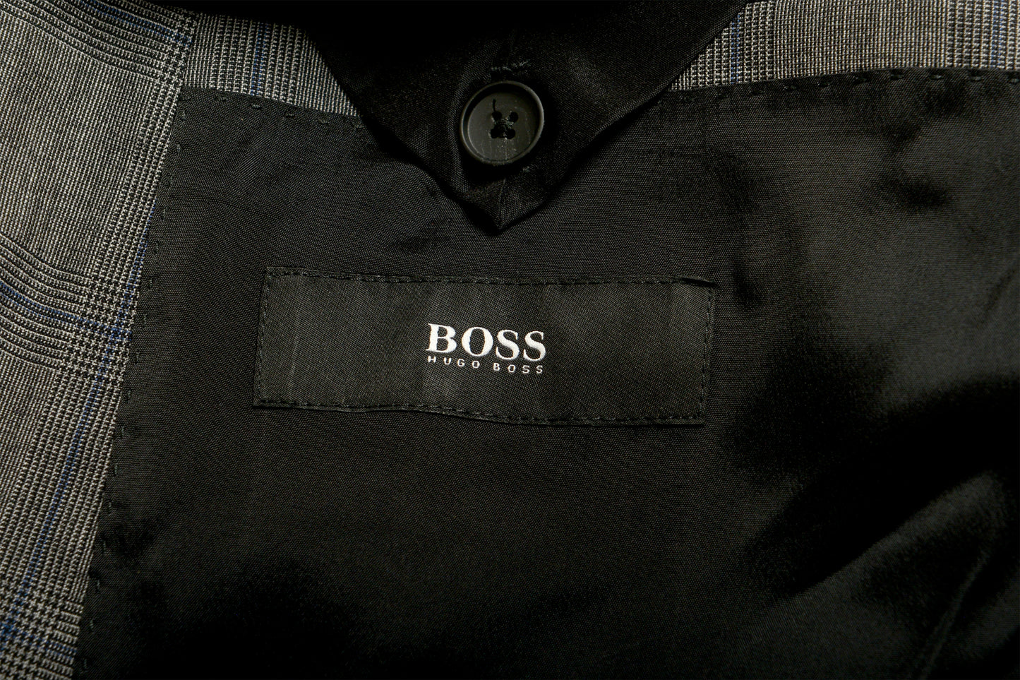Hugo Boss Men's "Novan6/Ben2" Slim Fit Gray 100% Wool Blazer US 48R IT 58R