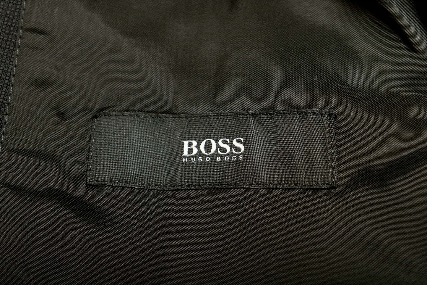 Hugo Boss Men's "Hutch3" Black 100% Wool Two Button Blazer US 36S IT 46S