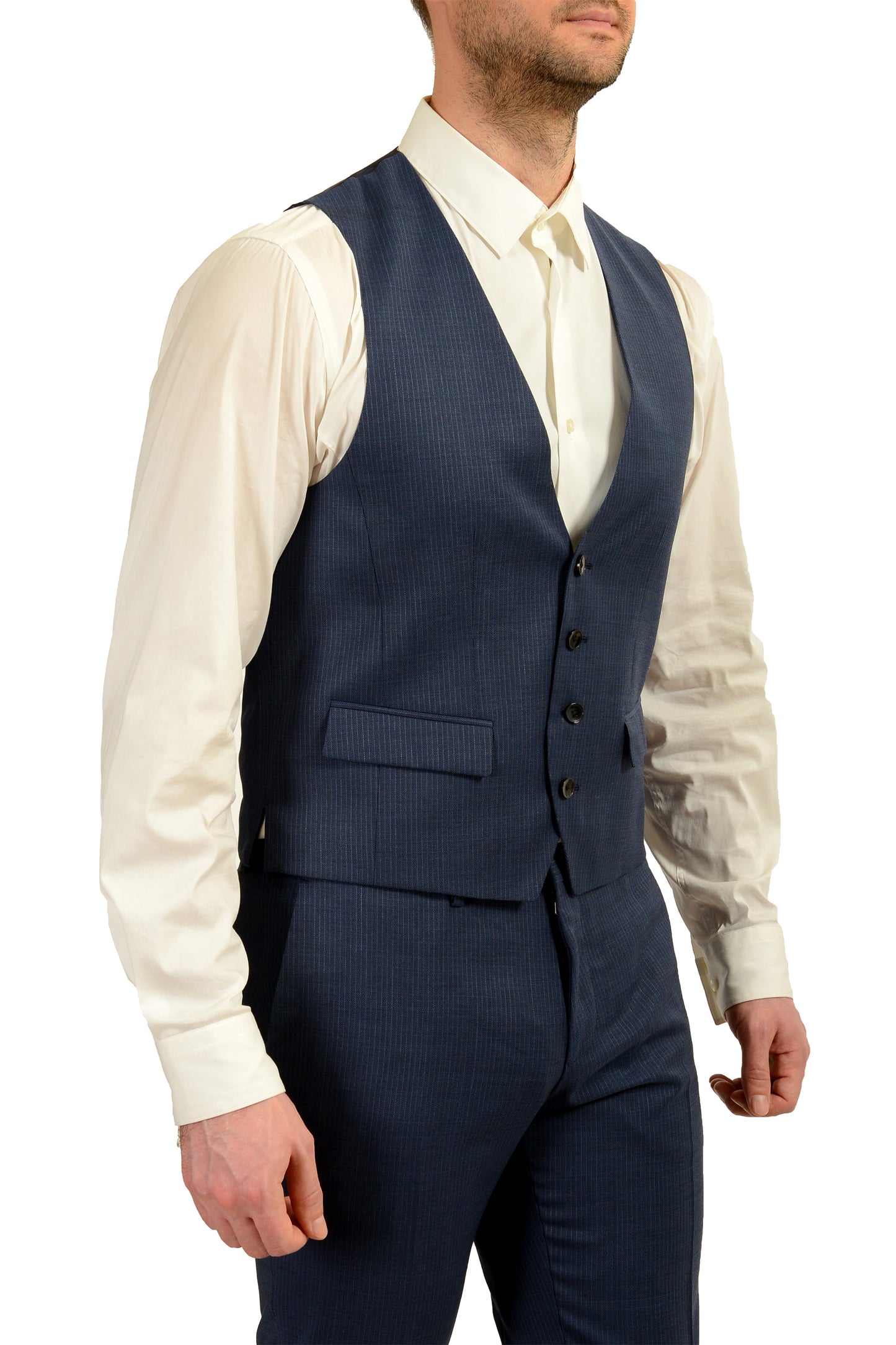Hugo Boss Men's Reymond/Wenten WE1 Extra Slim Fit Three Piece Suit US 36R IT 46R