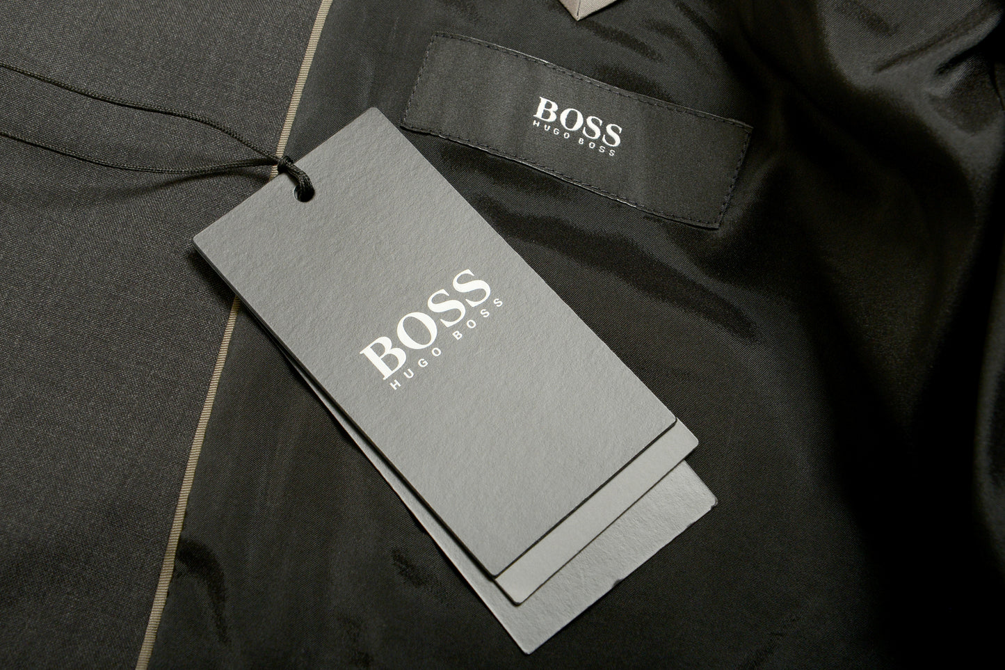 Hugo Boss Men's "Johnstons5/Lenon1" Regular Fit 100% Wool Suit US 40S IT 50S
