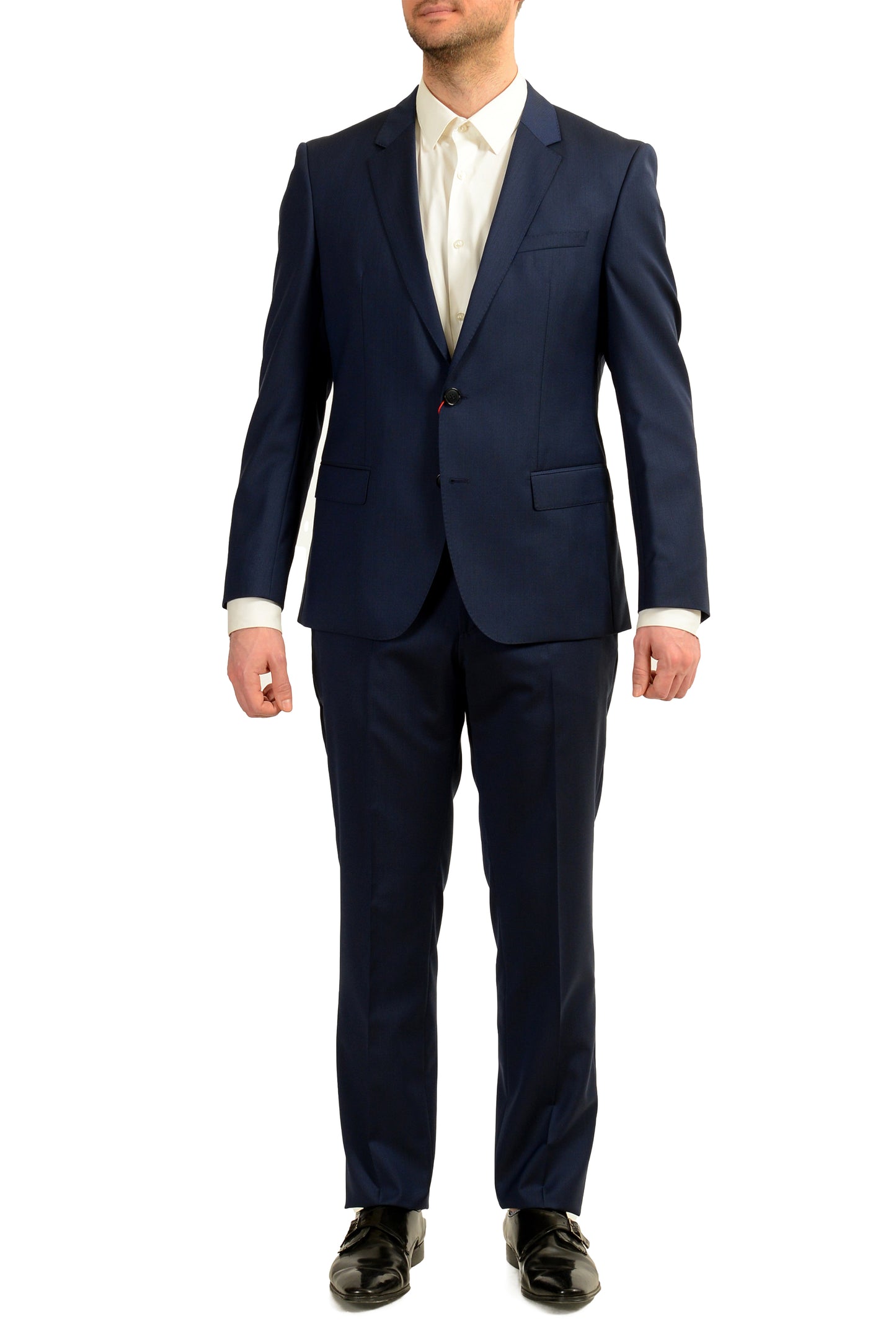 Hugo Boss Men's "C-Huge1/C-Genius" Slim Fit Wool Two Button Suit US 38S IT 48S