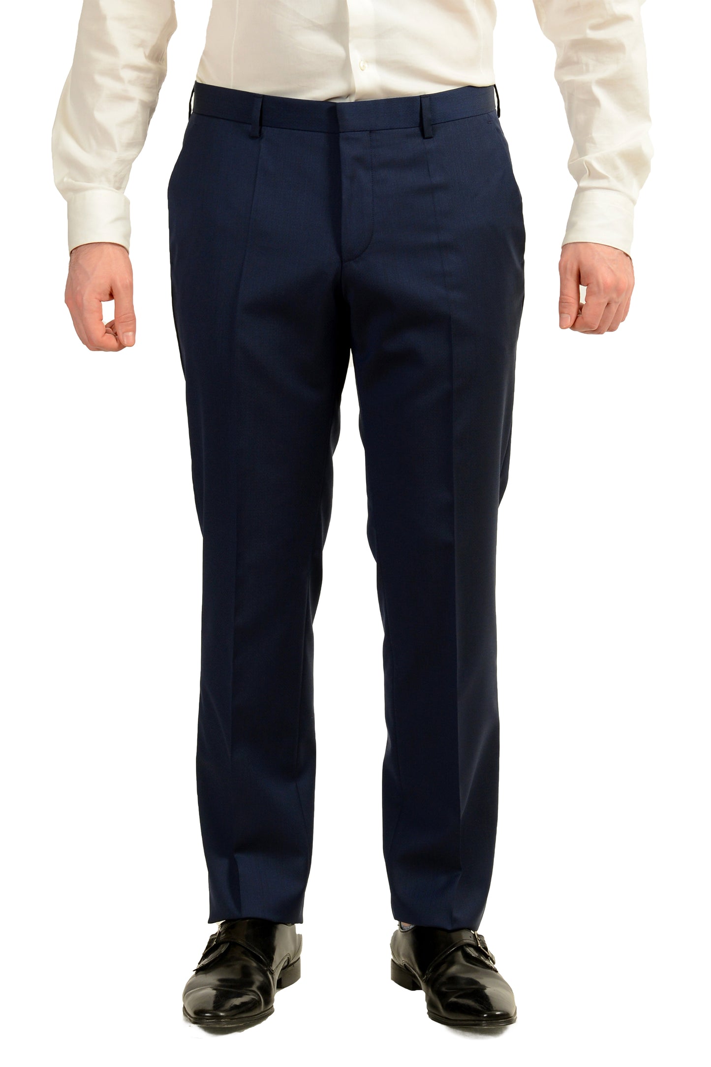 Hugo Boss Men's "C-Huge1/C-Genius" Slim Fit Wool Two Button Suit US 38S IT 48S