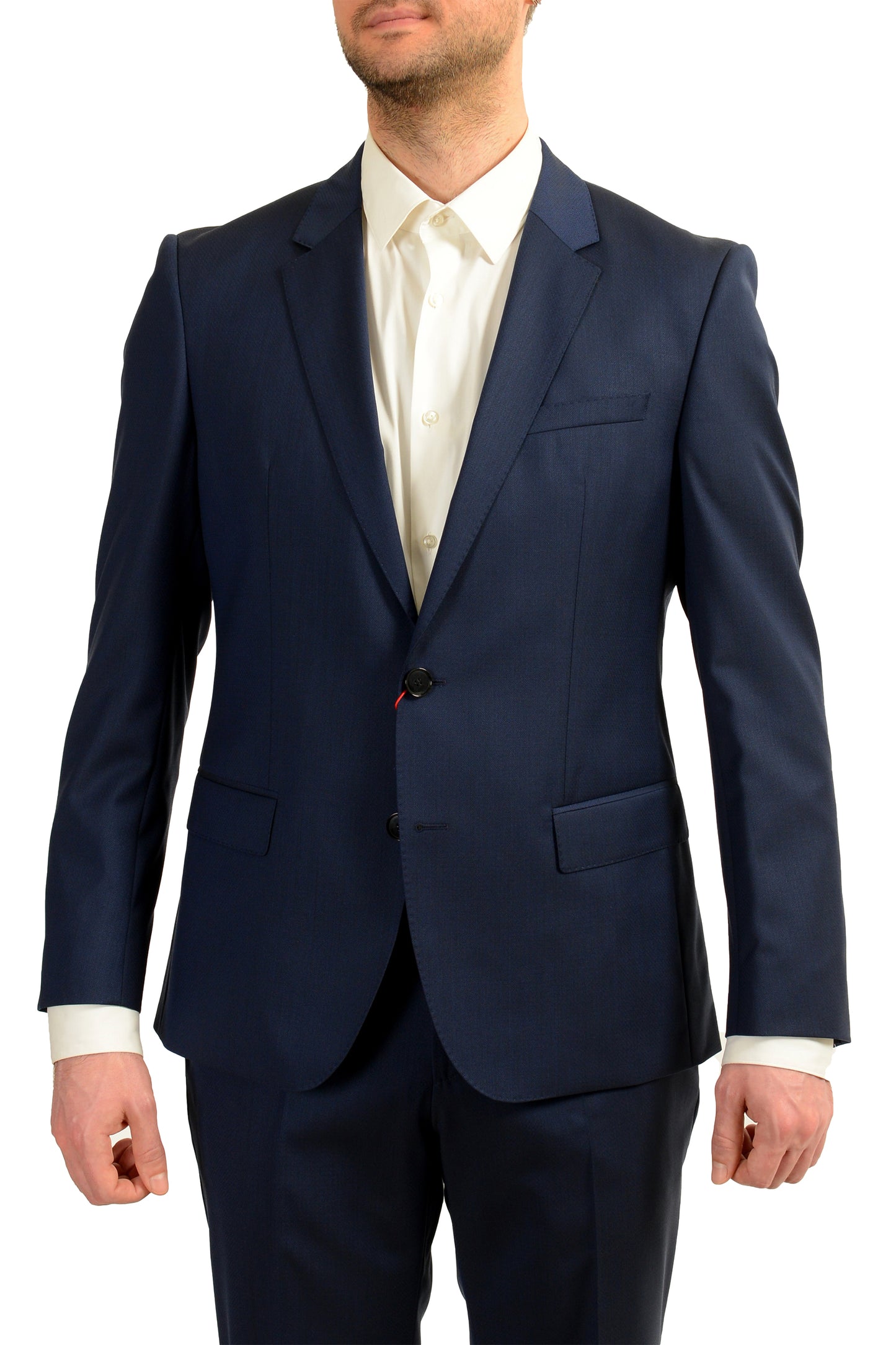Hugo Boss Men's "C-Huge1/C-Genius" Slim Fit Wool Two Button Suit US 38S IT 48S