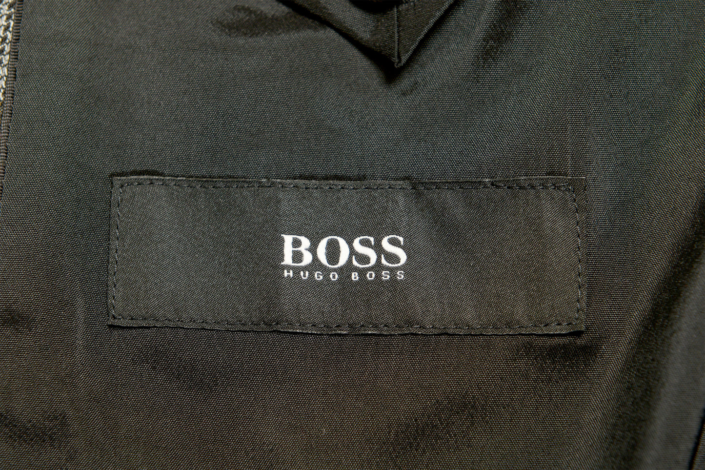 Hugo Boss Men's "Jeckson/Lenon2" Regular Fit Gray 100% Wool Suit US 46R IT 56R