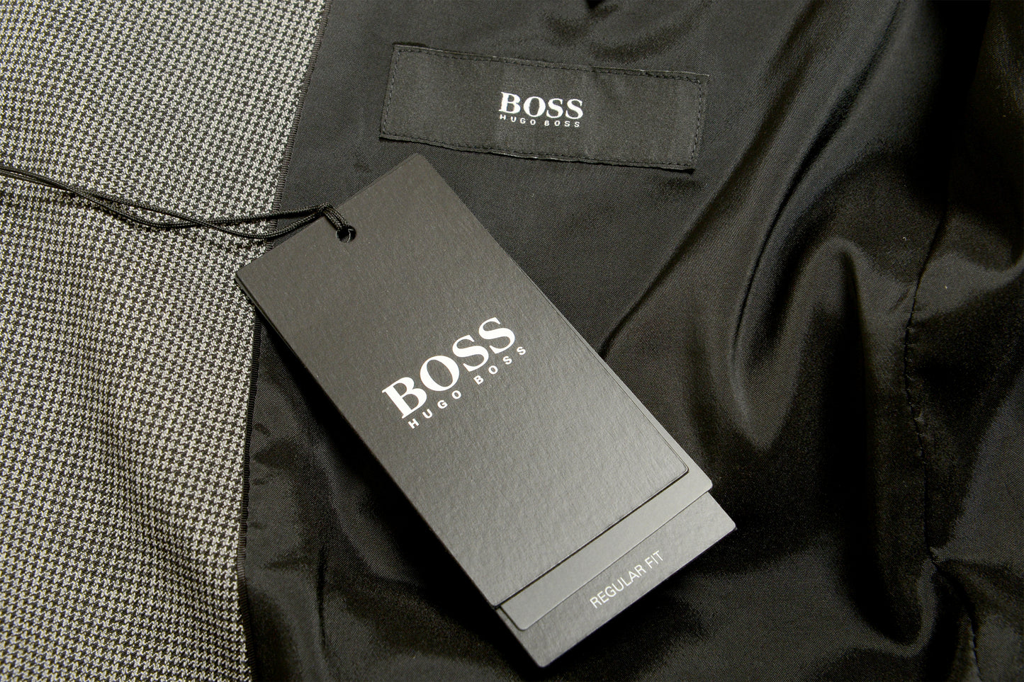 Hugo Boss Men's "Jeckson/Lenon2" Regular Fit Gray 100% Wool Suit US 46R IT 56R